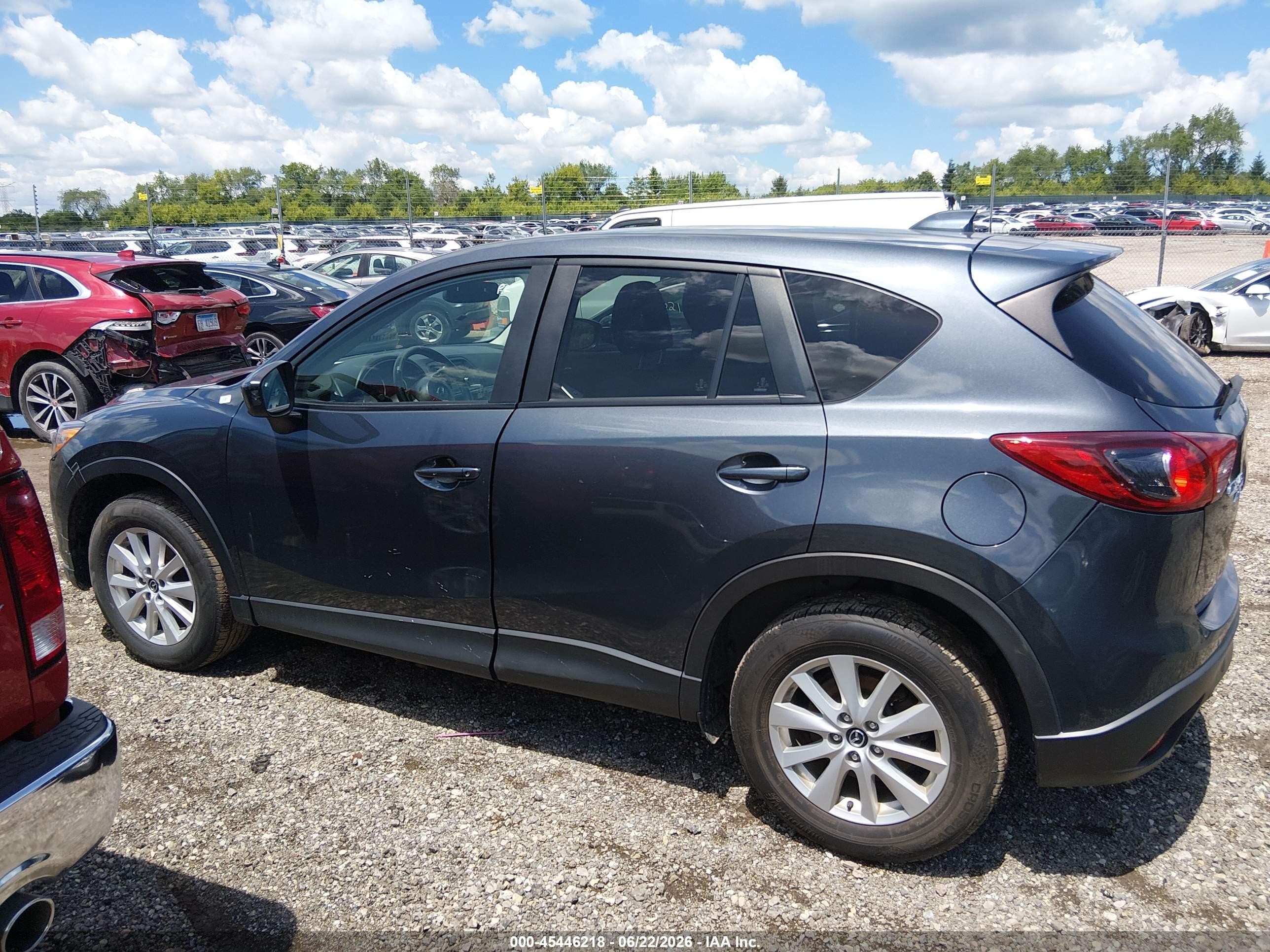 2013 Mazda Cx-5 Touring Dark Blue vin: JM3KE4CE0D0127837