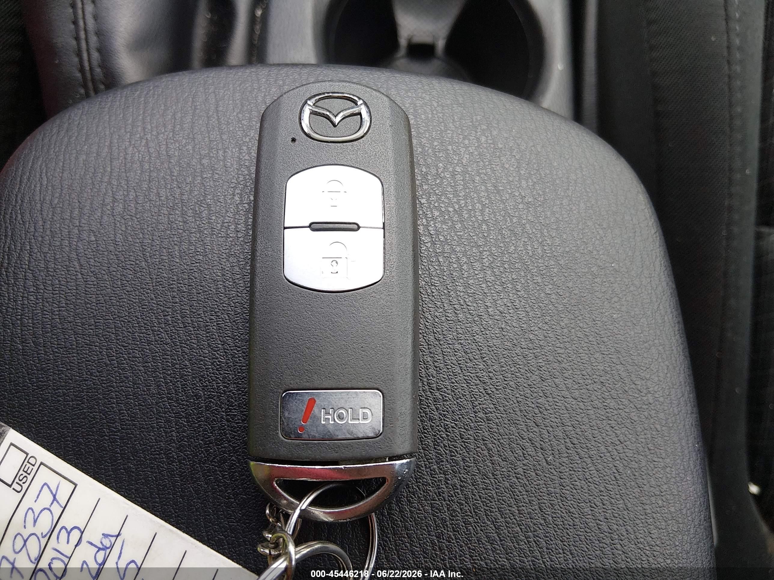 2013 Mazda Cx-5 Touring Dark Blue vin: JM3KE4CE0D0127837