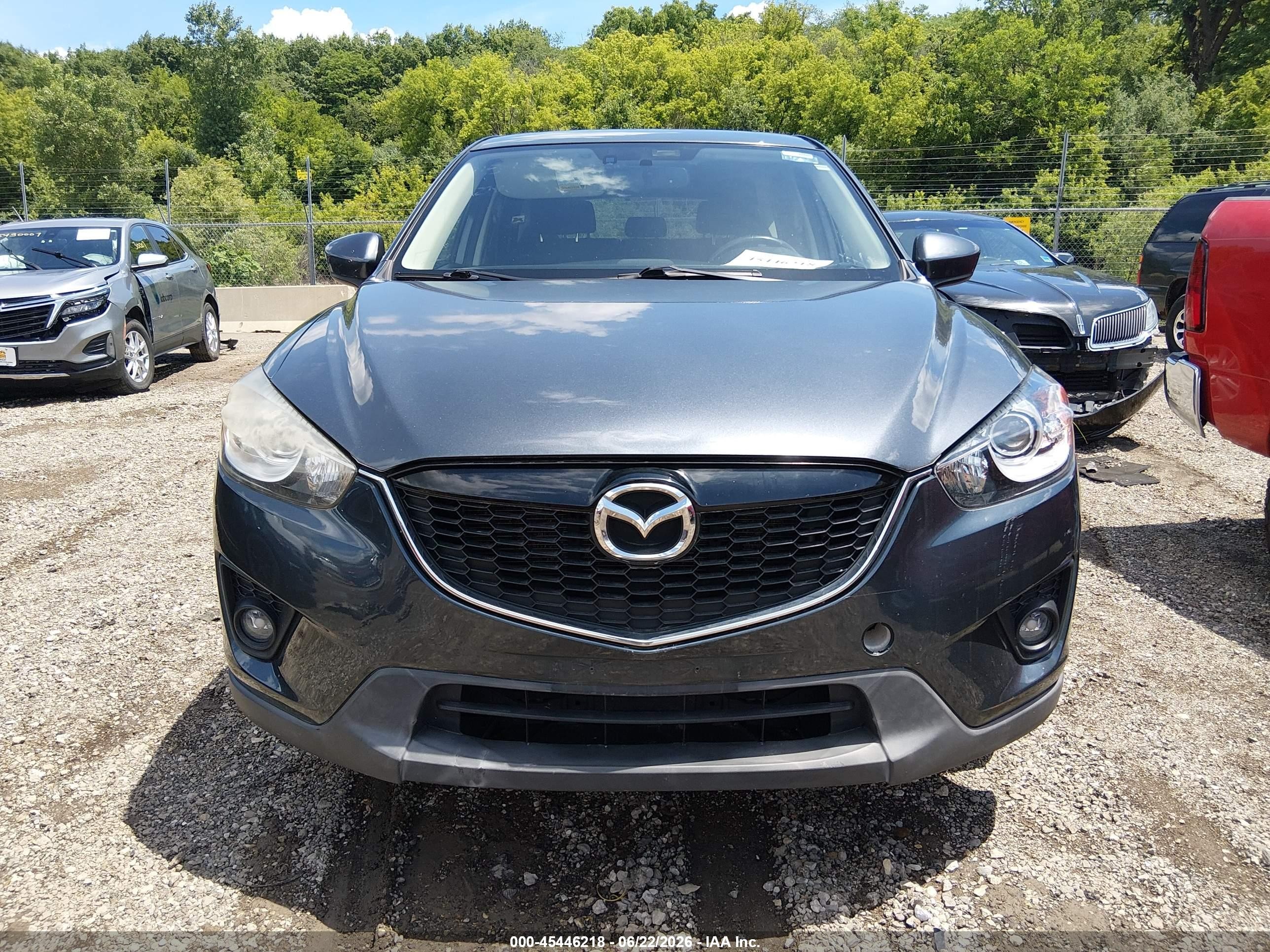 2013 Mazda Cx-5 Touring Dark Blue vin: JM3KE4CE0D0127837
