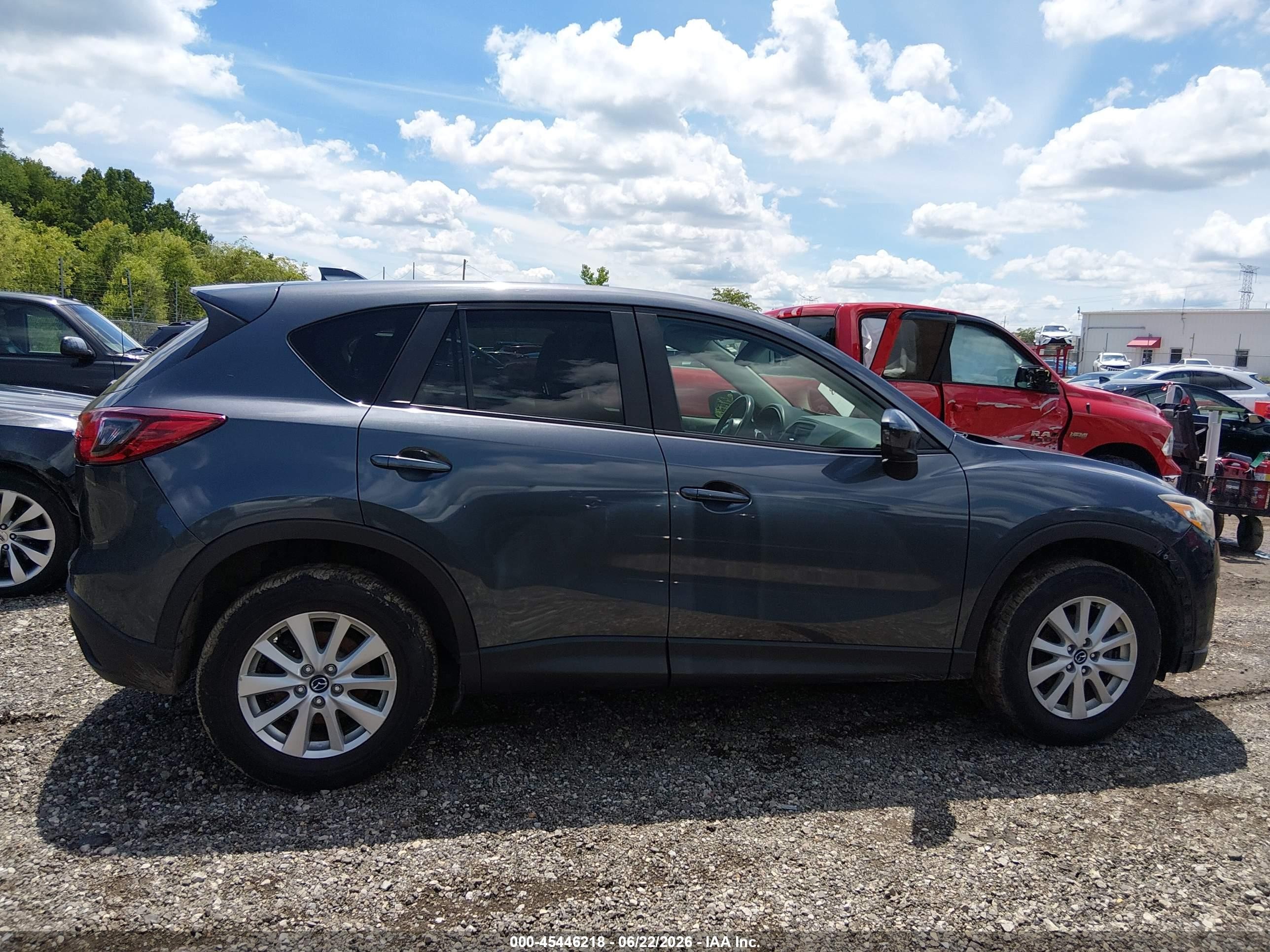 2013 Mazda Cx-5 Touring Dark Blue vin: JM3KE4CE0D0127837