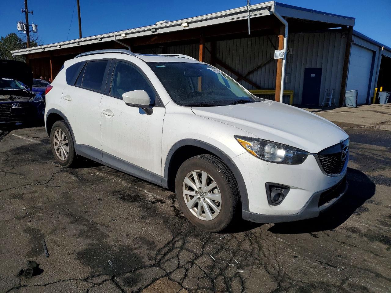 2013 Mazda Cx-5 Touring White vin: JM3KE4CE0D0160398