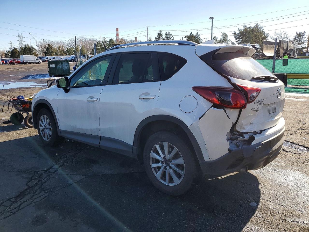 2013 Mazda Cx-5 Touring White vin: JM3KE4CE0D0160398