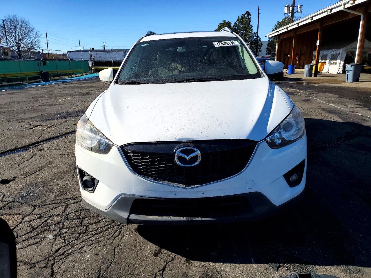 2013 Mazda Cx-5 Touring White vin: JM3KE4CE0D0160398