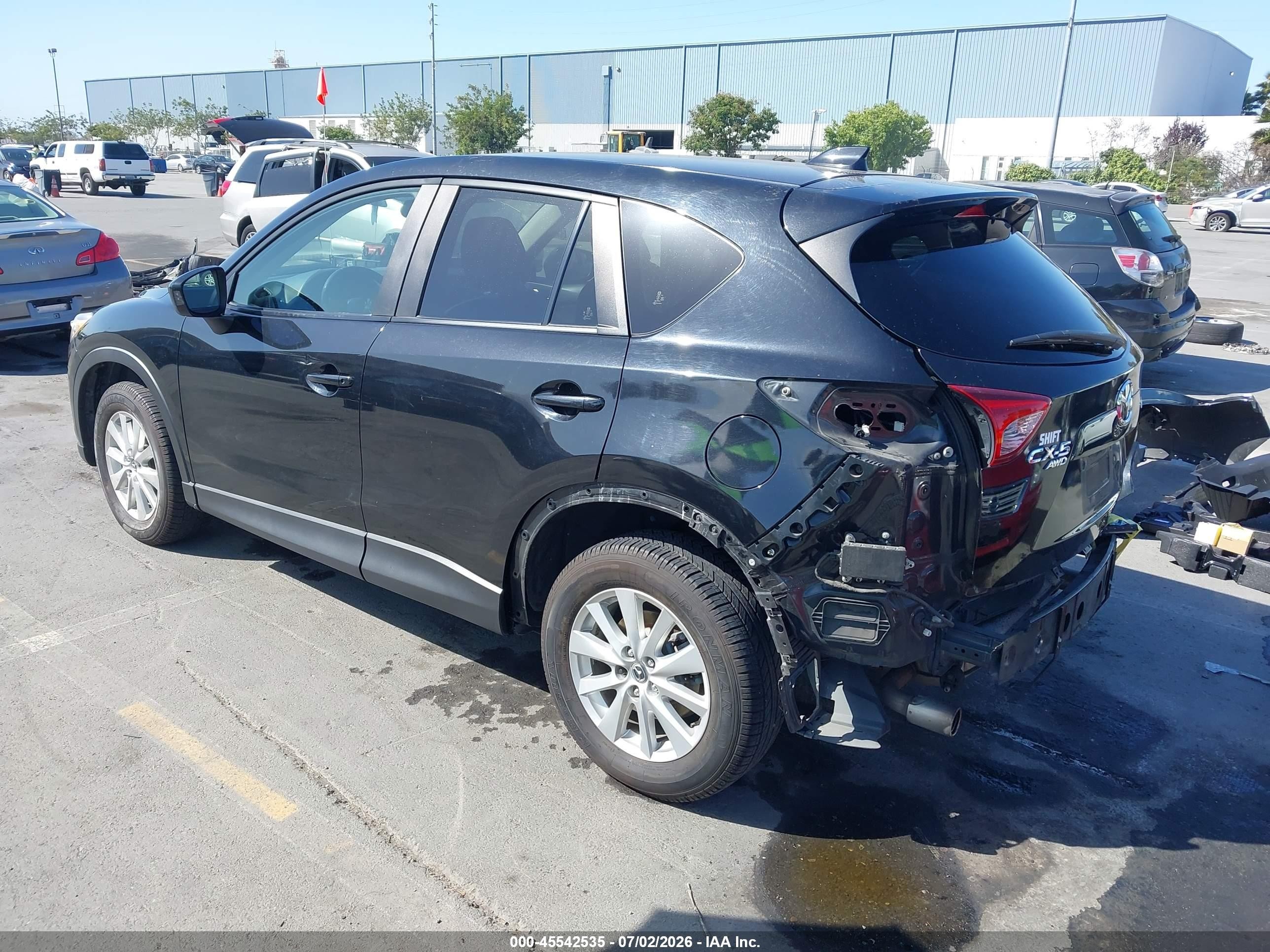2013 Mazda Cx-5 Touring Black vin: JM3KE4CE1D0110027