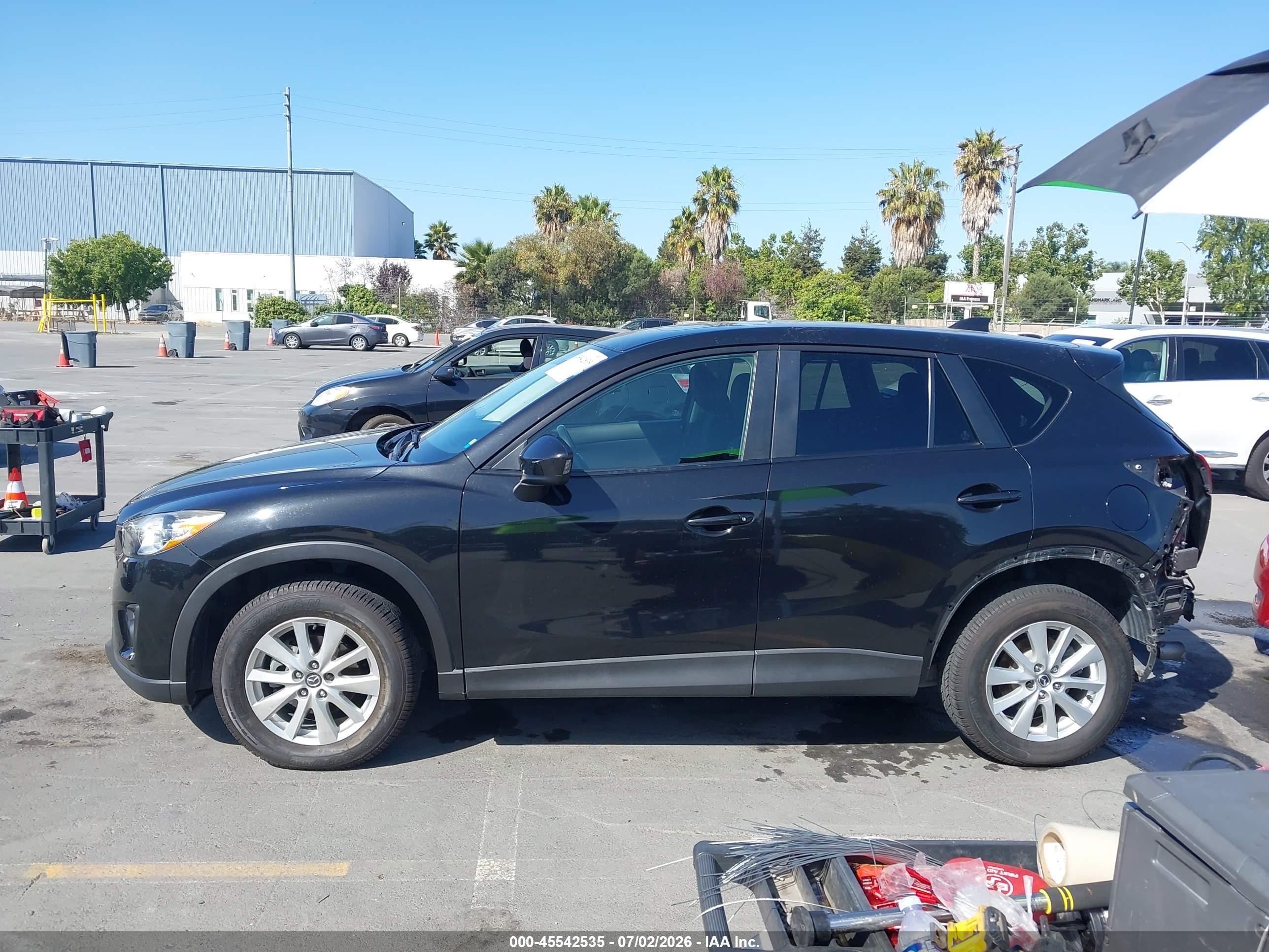 2013 Mazda Cx-5 Touring Black vin: JM3KE4CE1D0110027