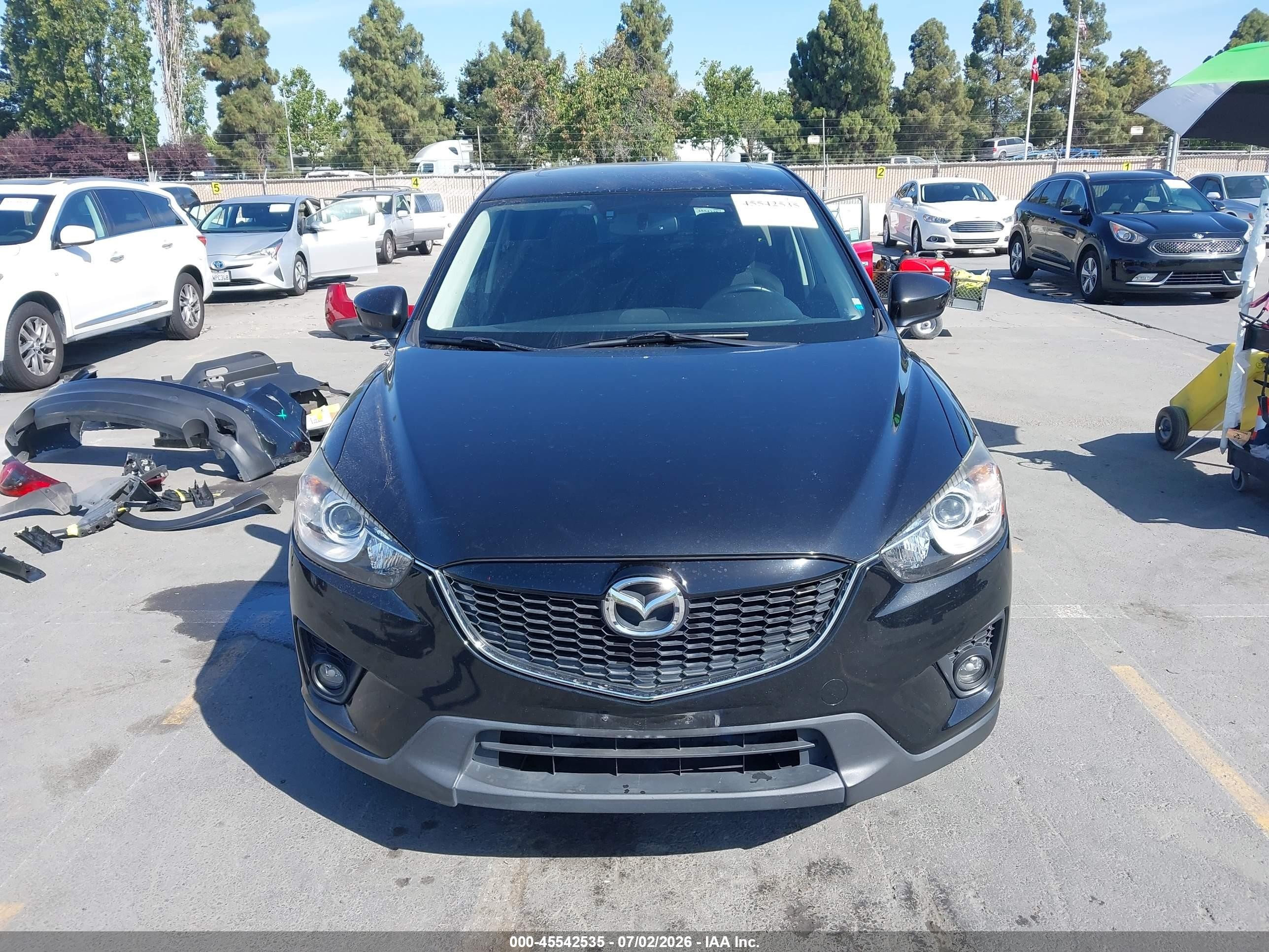 2013 Mazda Cx-5 Touring Black vin: JM3KE4CE1D0110027