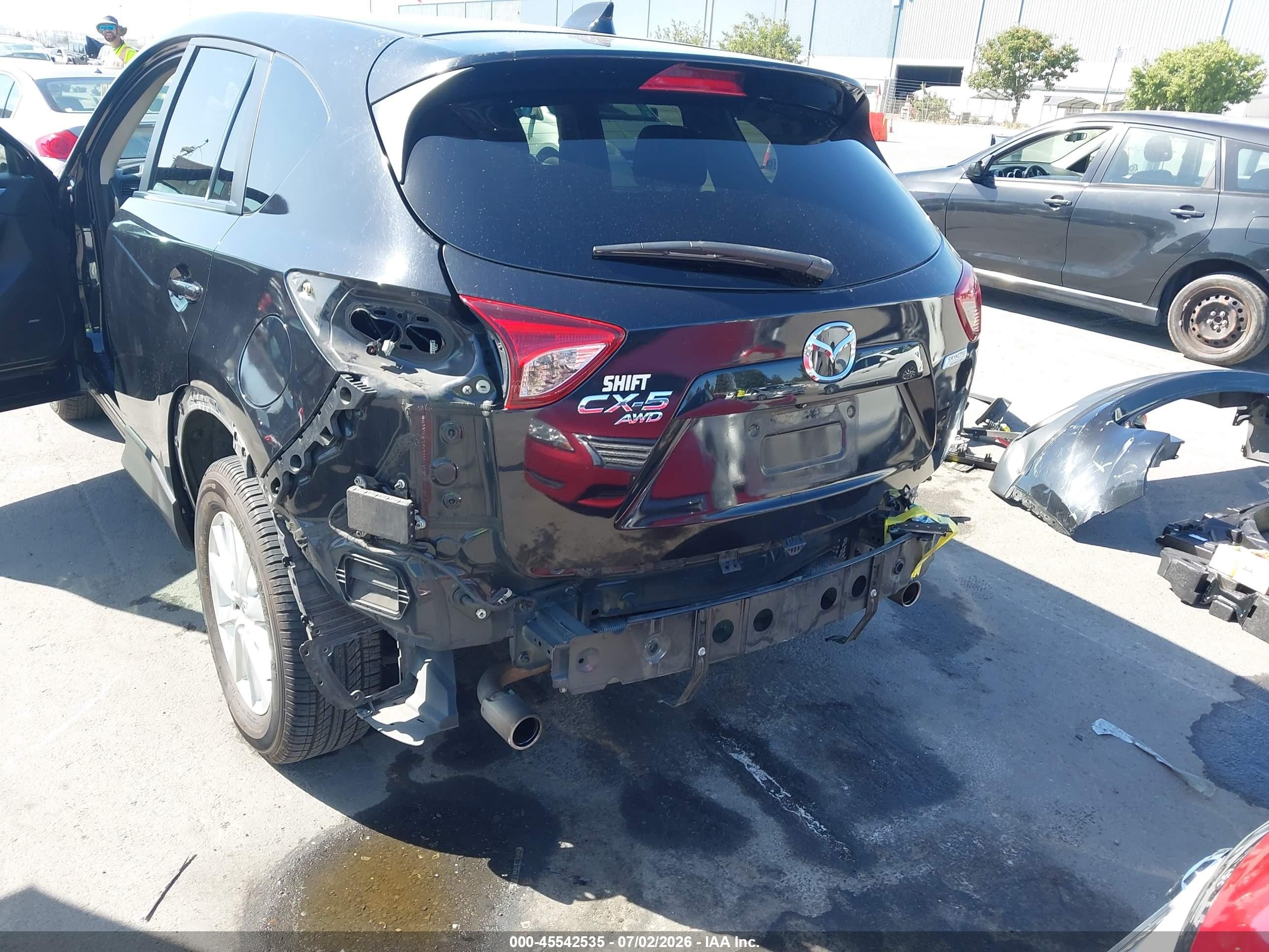 2013 Mazda Cx-5 Touring Black vin: JM3KE4CE1D0110027
