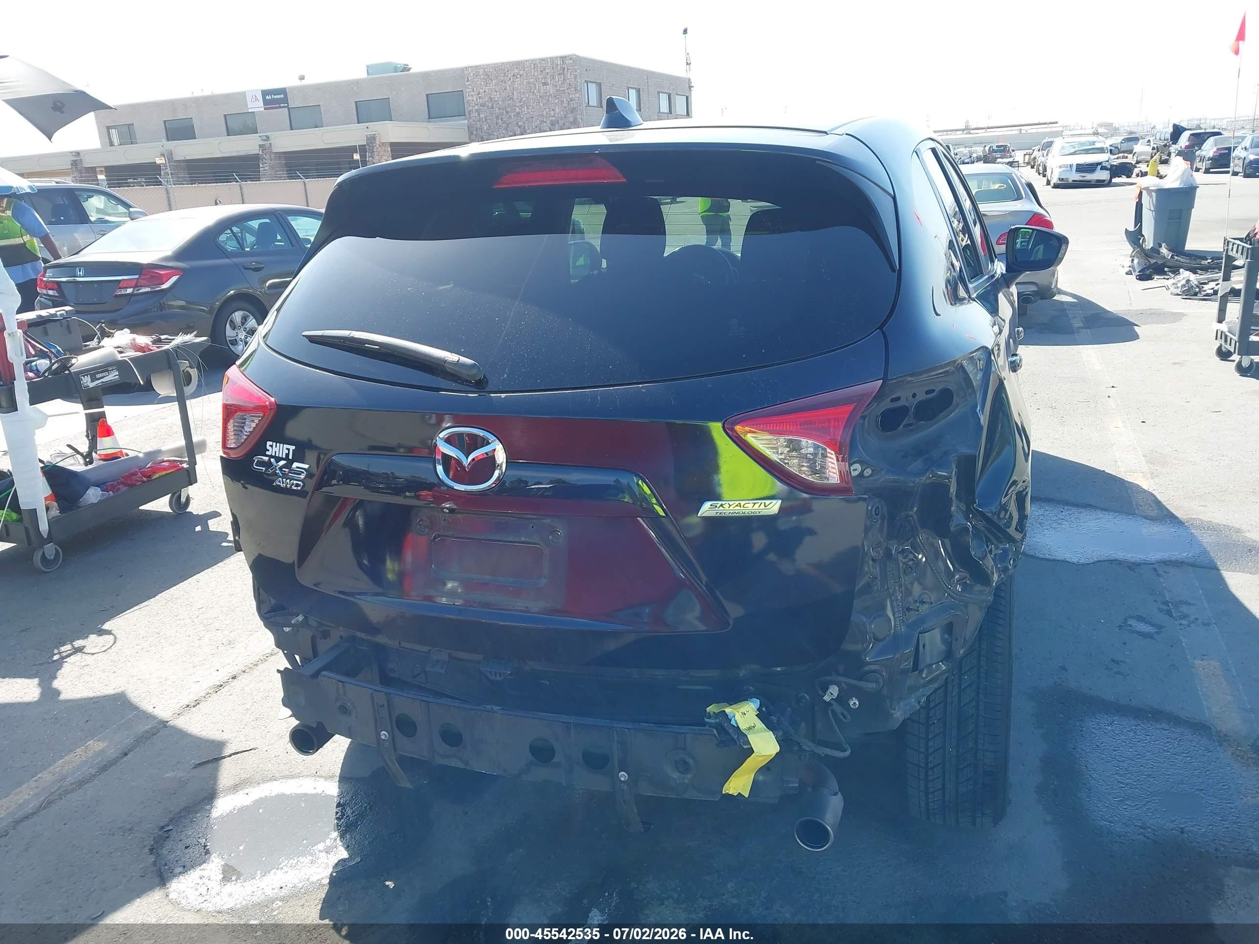 2013 Mazda Cx-5 Touring Black vin: JM3KE4CE1D0110027