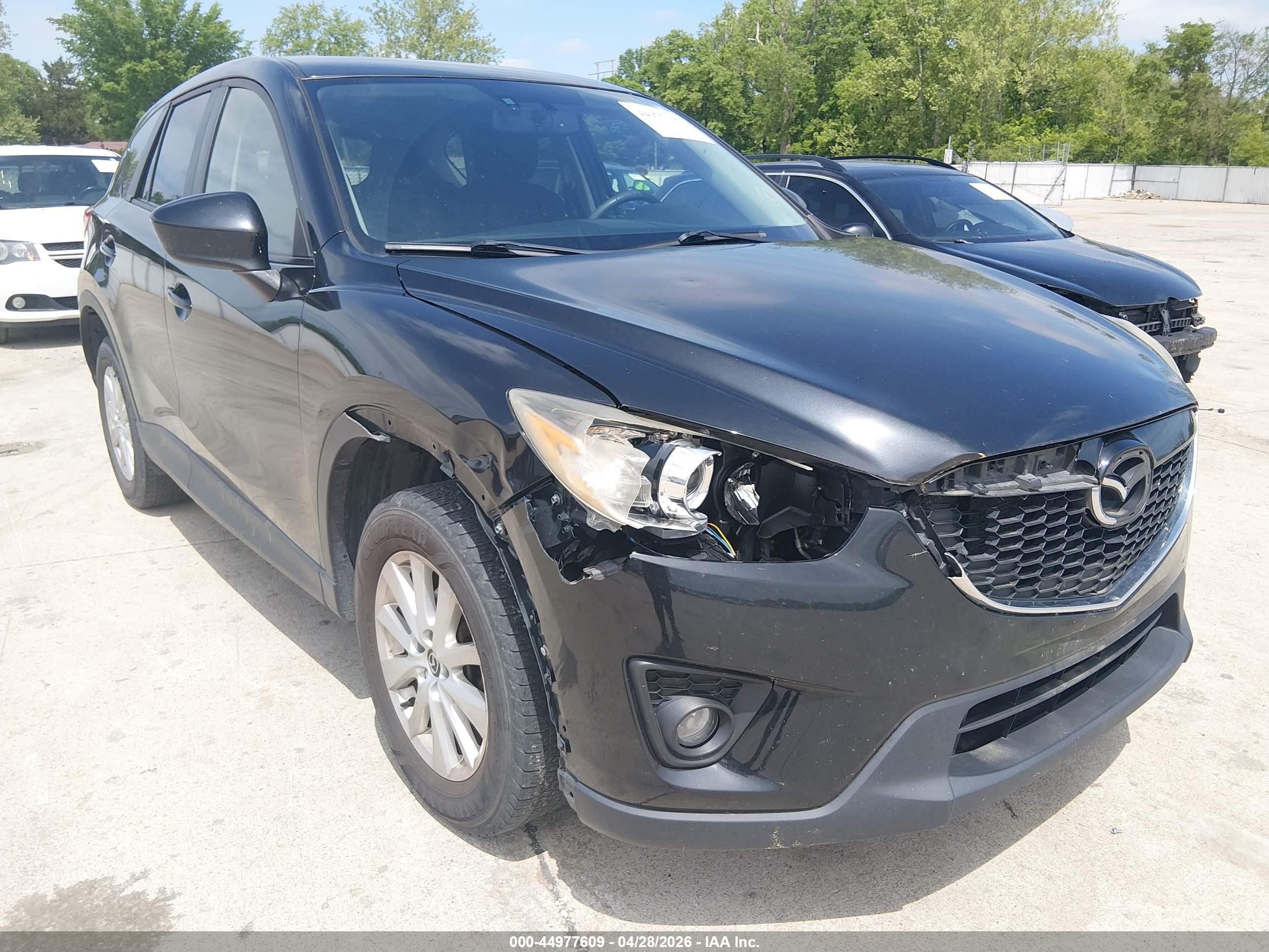 2013 Mazda Cx-5 Touring Black vin: JM3KE4CE1D0136188