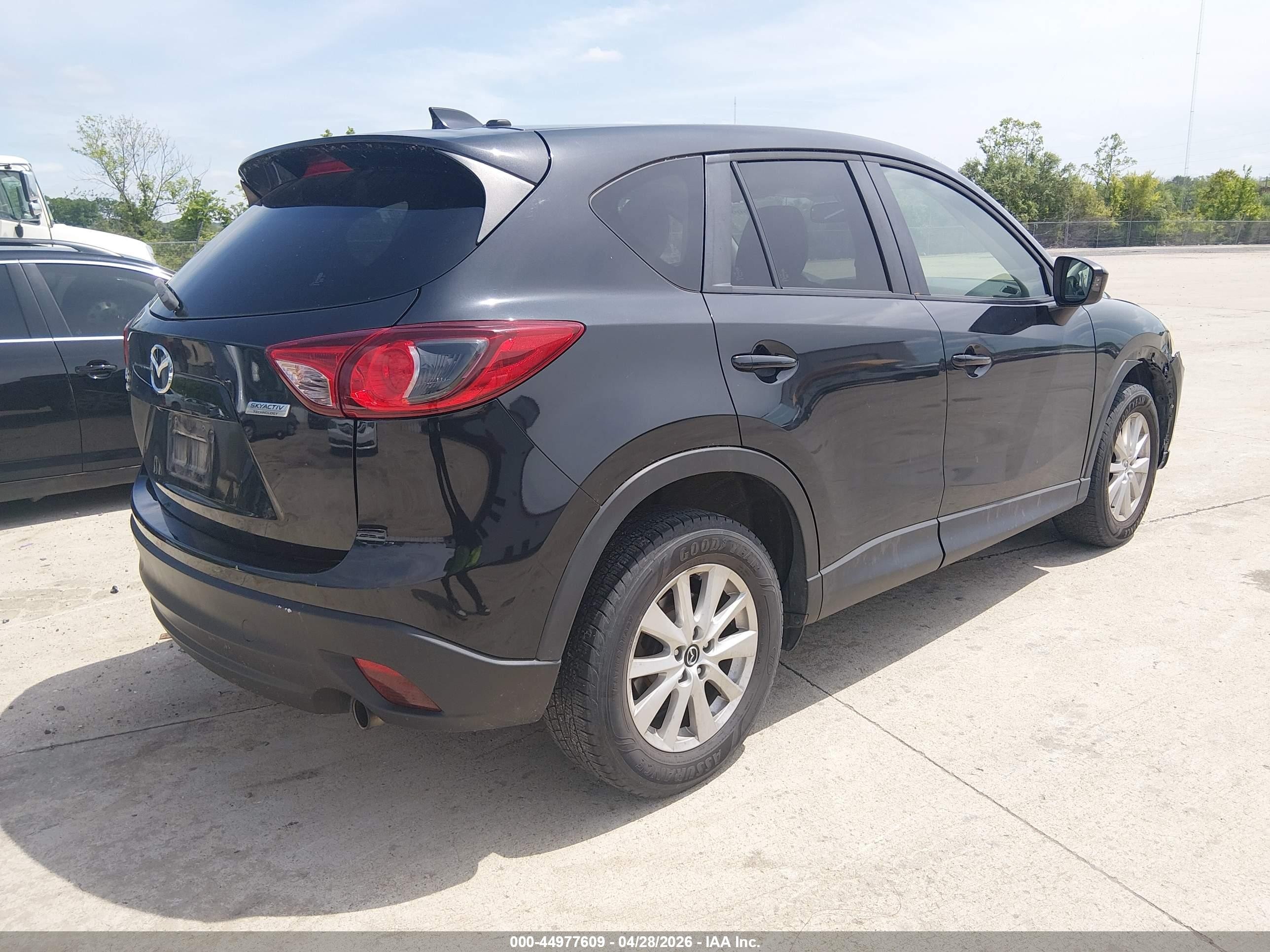 2013 Mazda Cx-5 Touring Black vin: JM3KE4CE1D0136188