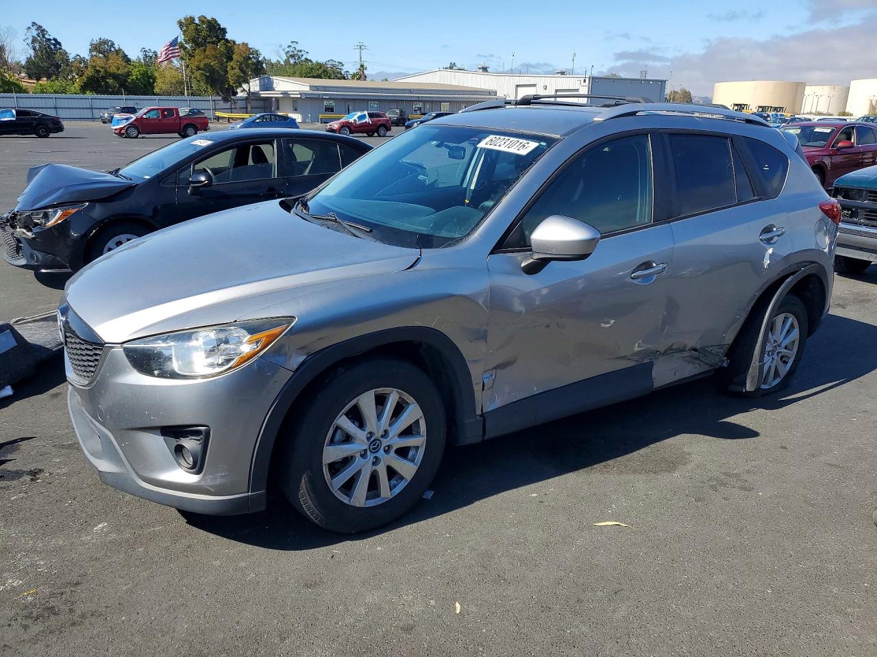 2013 Mazda Cx-5 Touring Silver vin: JM3KE4CE1D0157056