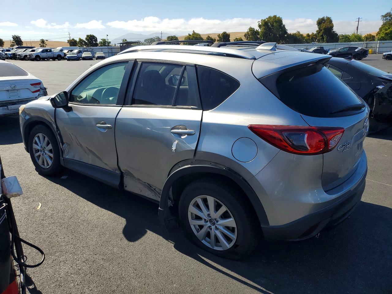 2013 Mazda Cx-5 Touring Silver vin: JM3KE4CE1D0157056