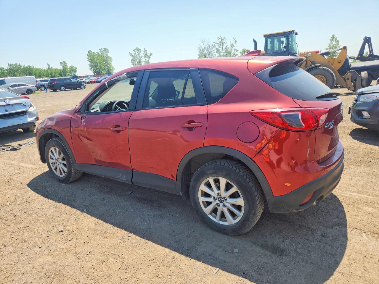 2013 Mazda Cx-5 Touring Red vin: JM3KE4CE2D0112207