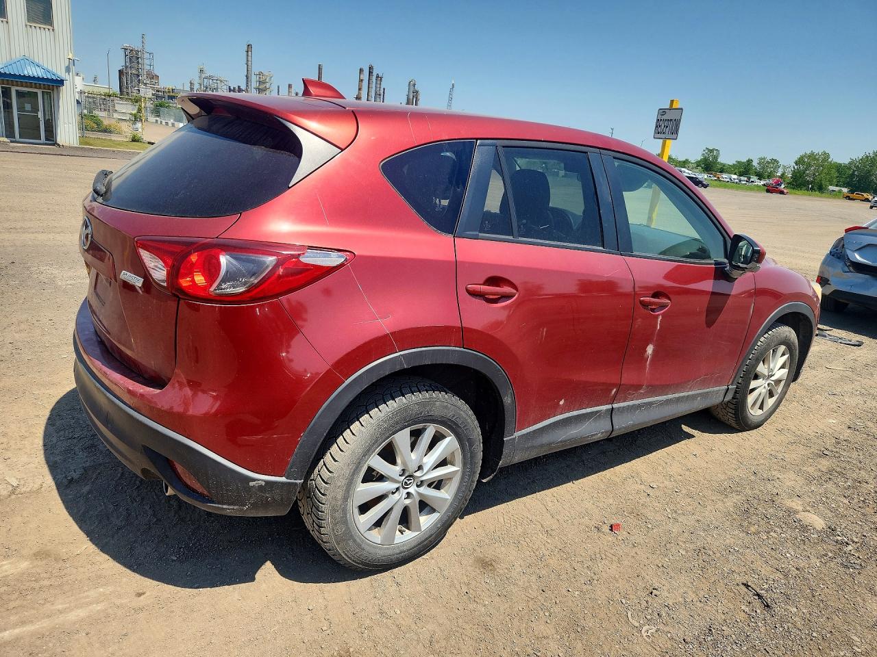 2013 Mazda Cx-5 Touring Red vin: JM3KE4CE2D0112207