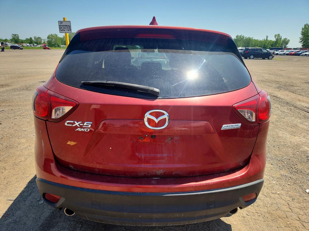 2013 Mazda Cx-5 Touring Red vin: JM3KE4CE2D0112207