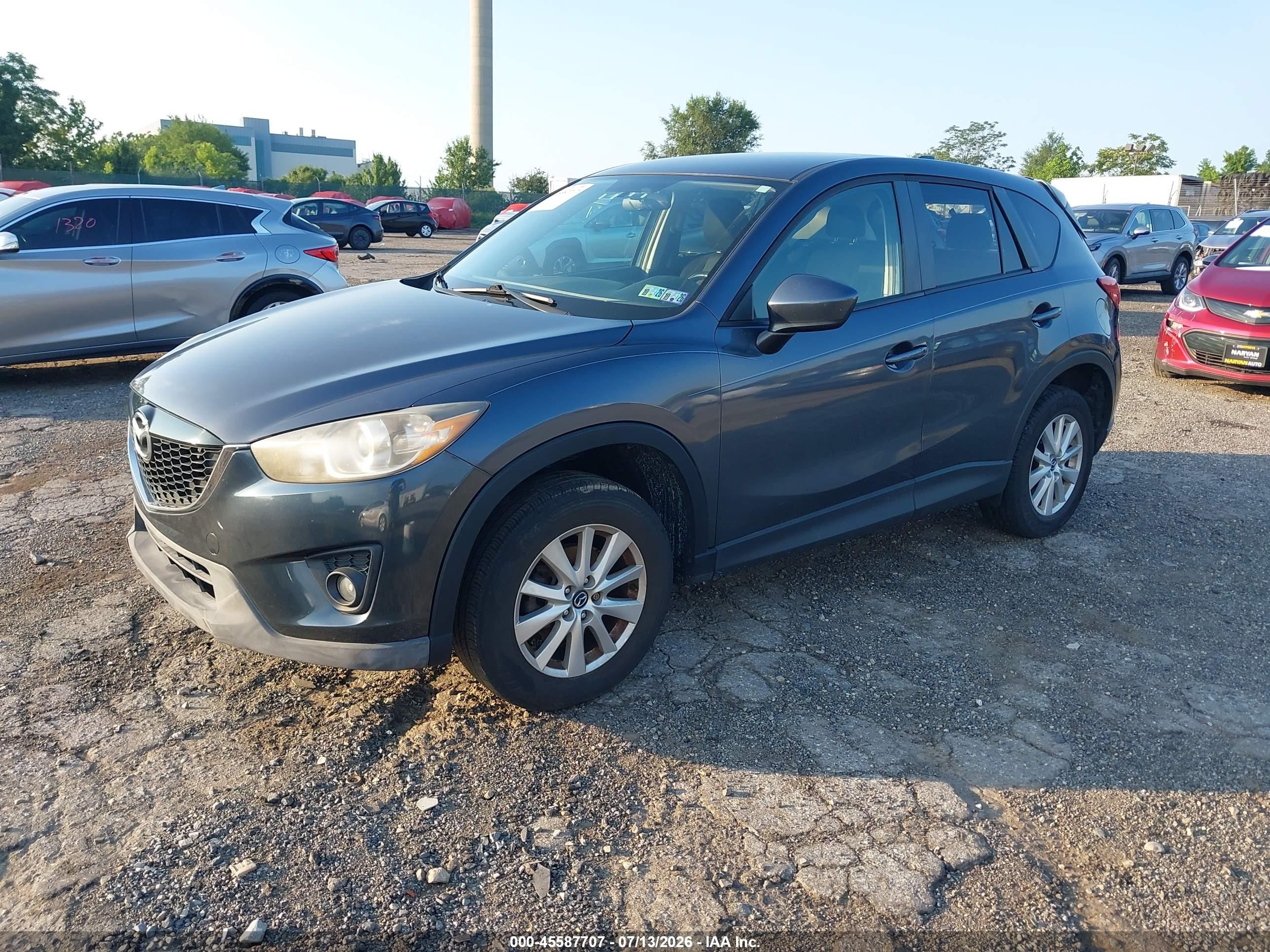 2013 Mazda Cx-5 Touring Серый vin: JM3KE4CE2D0133526