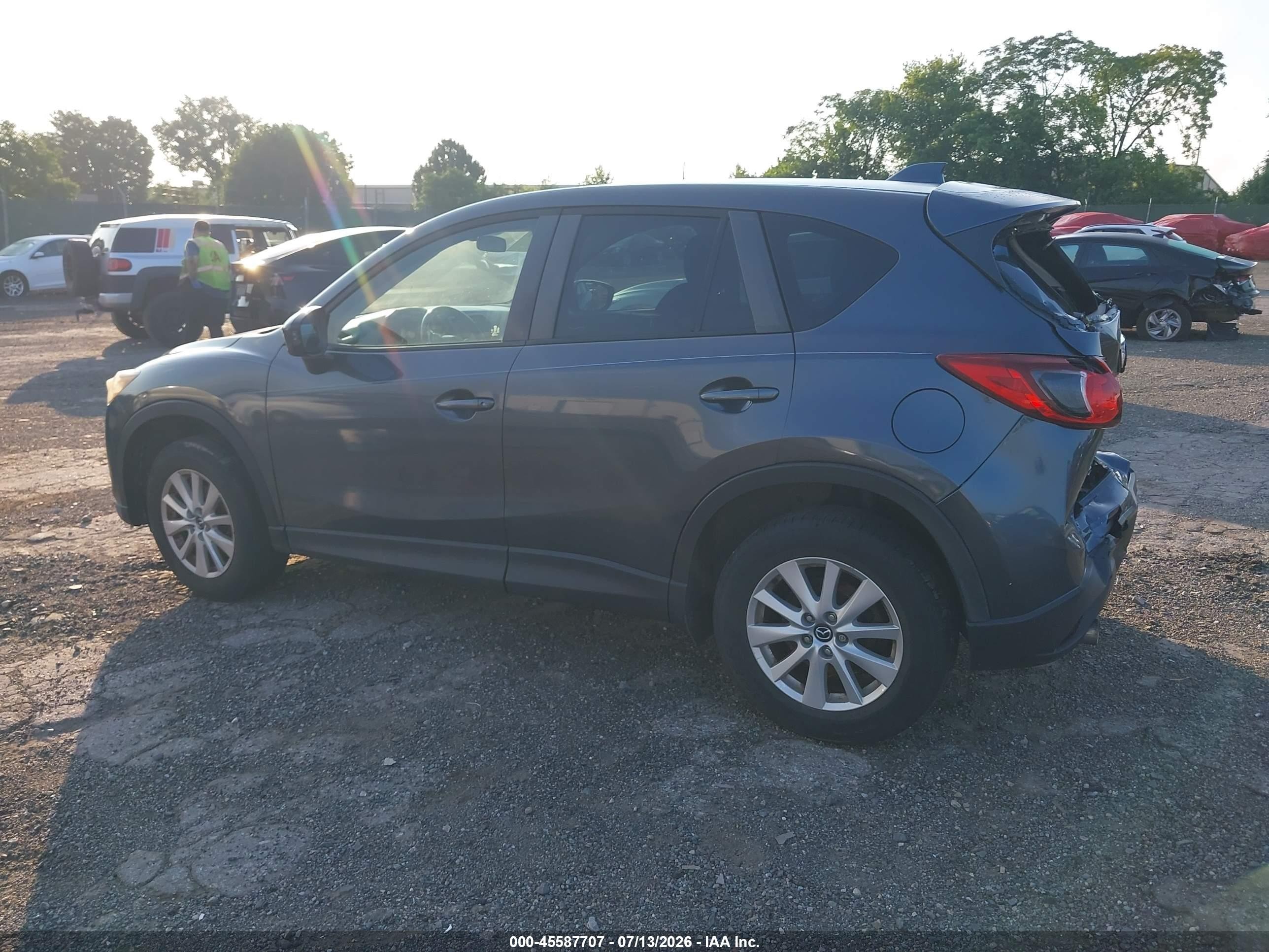 2013 Mazda Cx-5 Touring Серый vin: JM3KE4CE2D0133526