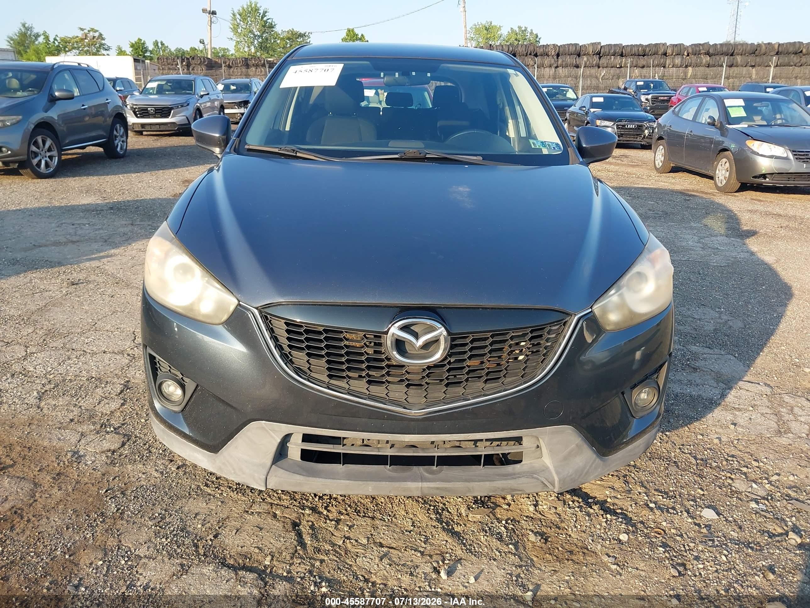 2013 Mazda Cx-5 Touring Серый vin: JM3KE4CE2D0133526