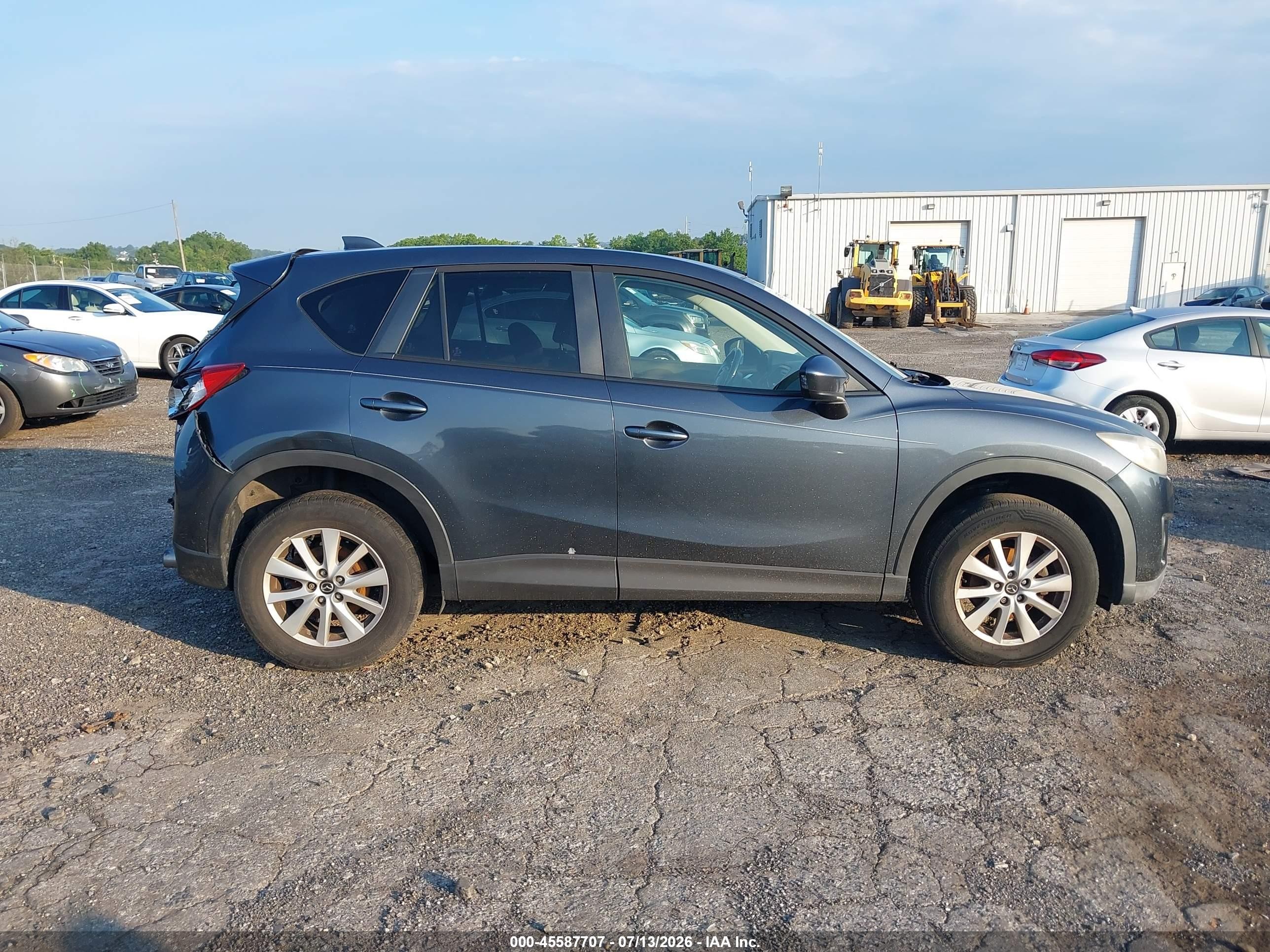 2013 Mazda Cx-5 Touring Серый vin: JM3KE4CE2D0133526