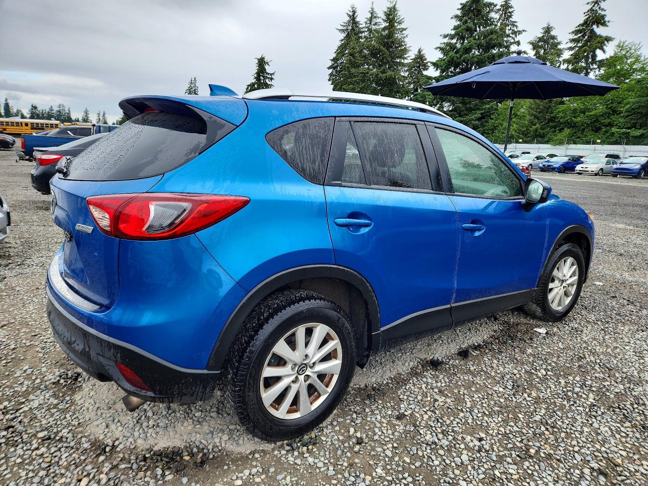 2013 Mazda Cx-5 Touring Blue vin: JM3KE4CE2D0146289