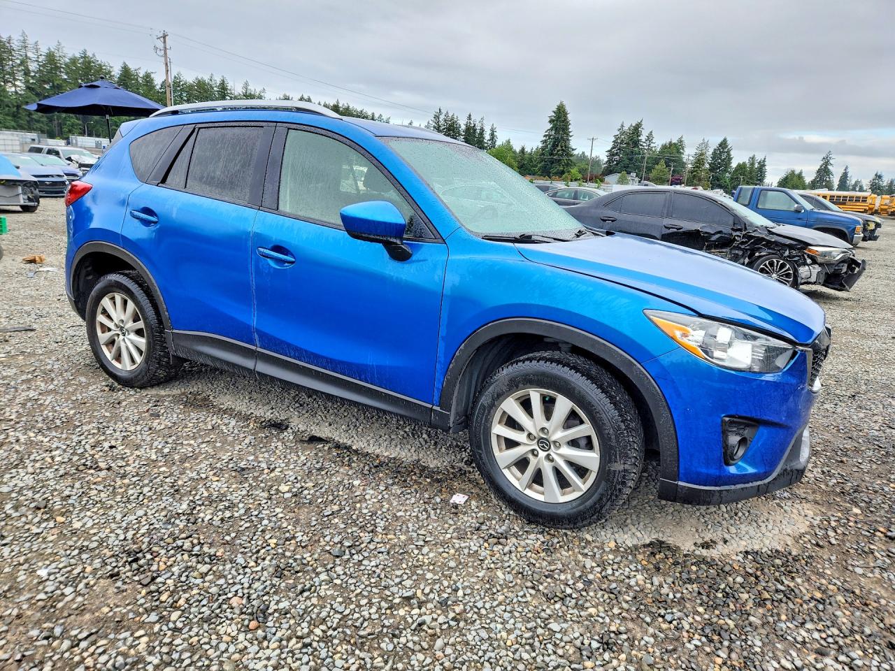 2013 Mazda Cx-5 Touring Blue vin: JM3KE4CE2D0146289