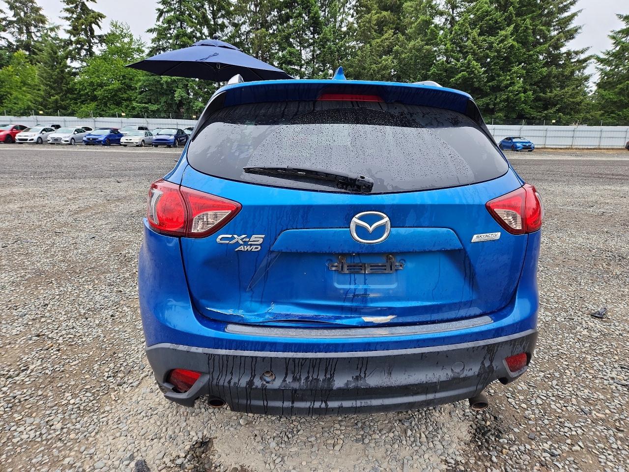 2013 Mazda Cx-5 Touring Blue vin: JM3KE4CE2D0146289