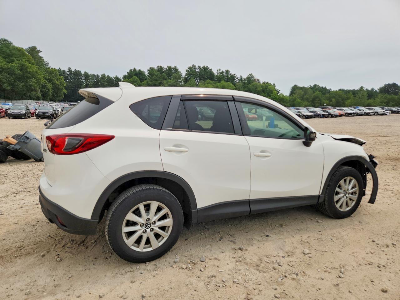 2013 Mazda Cx-5 Touring White vin: JM3KE4CE2D0165554