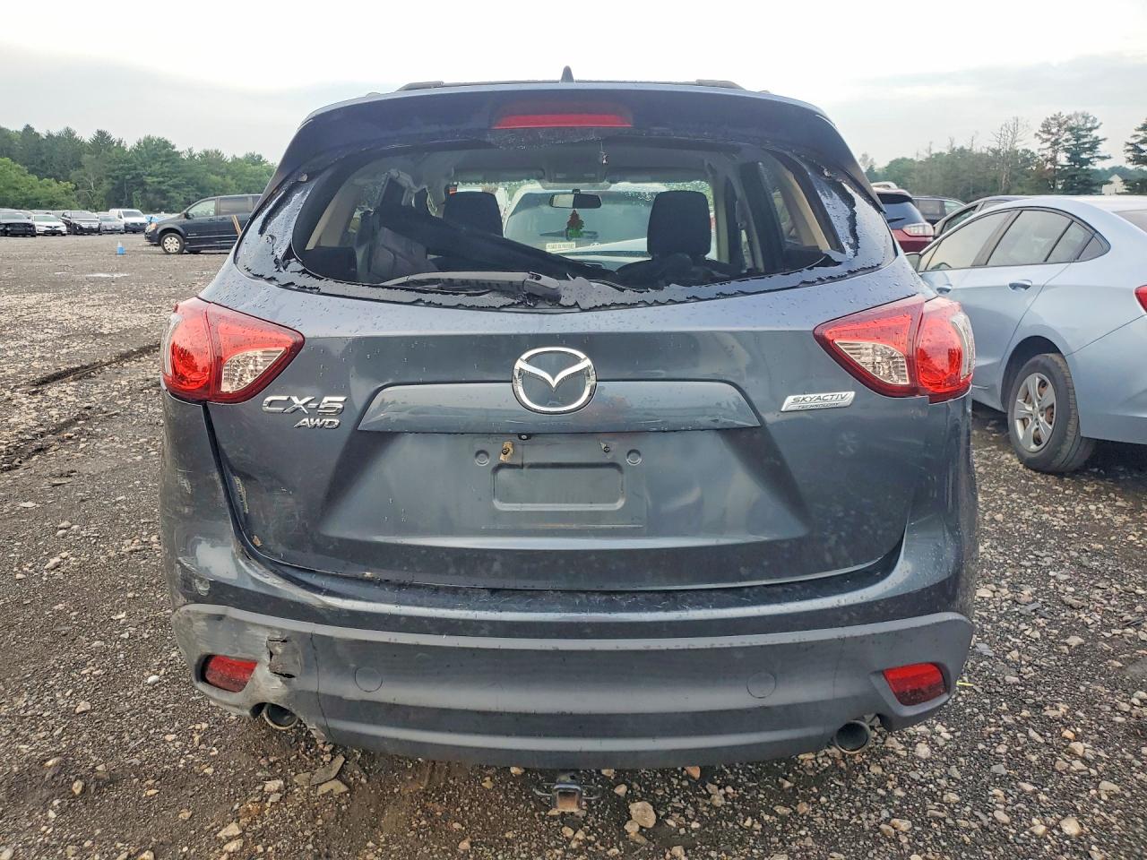 2013 Mazda Cx-5 Touring Серый vin: JM3KE4CE3D0106531