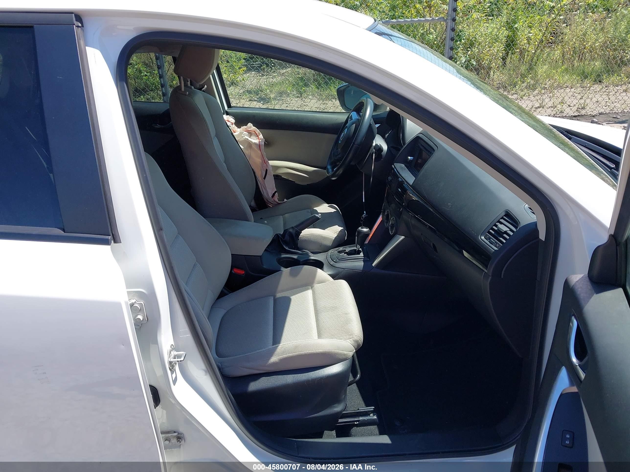 2013 Mazda Cx-5 Touring White vin: JM3KE4CE3D0119697