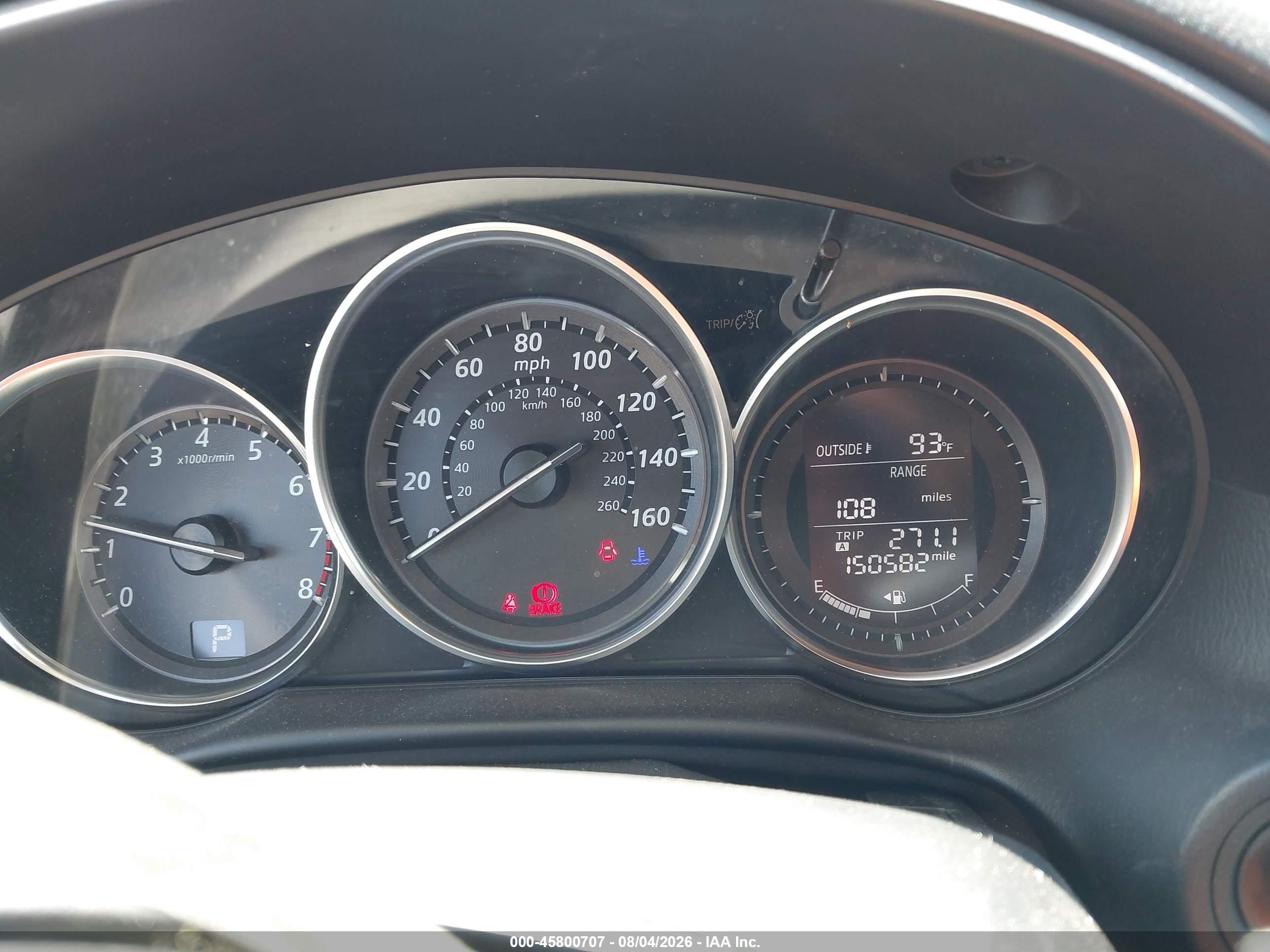 2013 Mazda Cx-5 Touring White vin: JM3KE4CE3D0119697