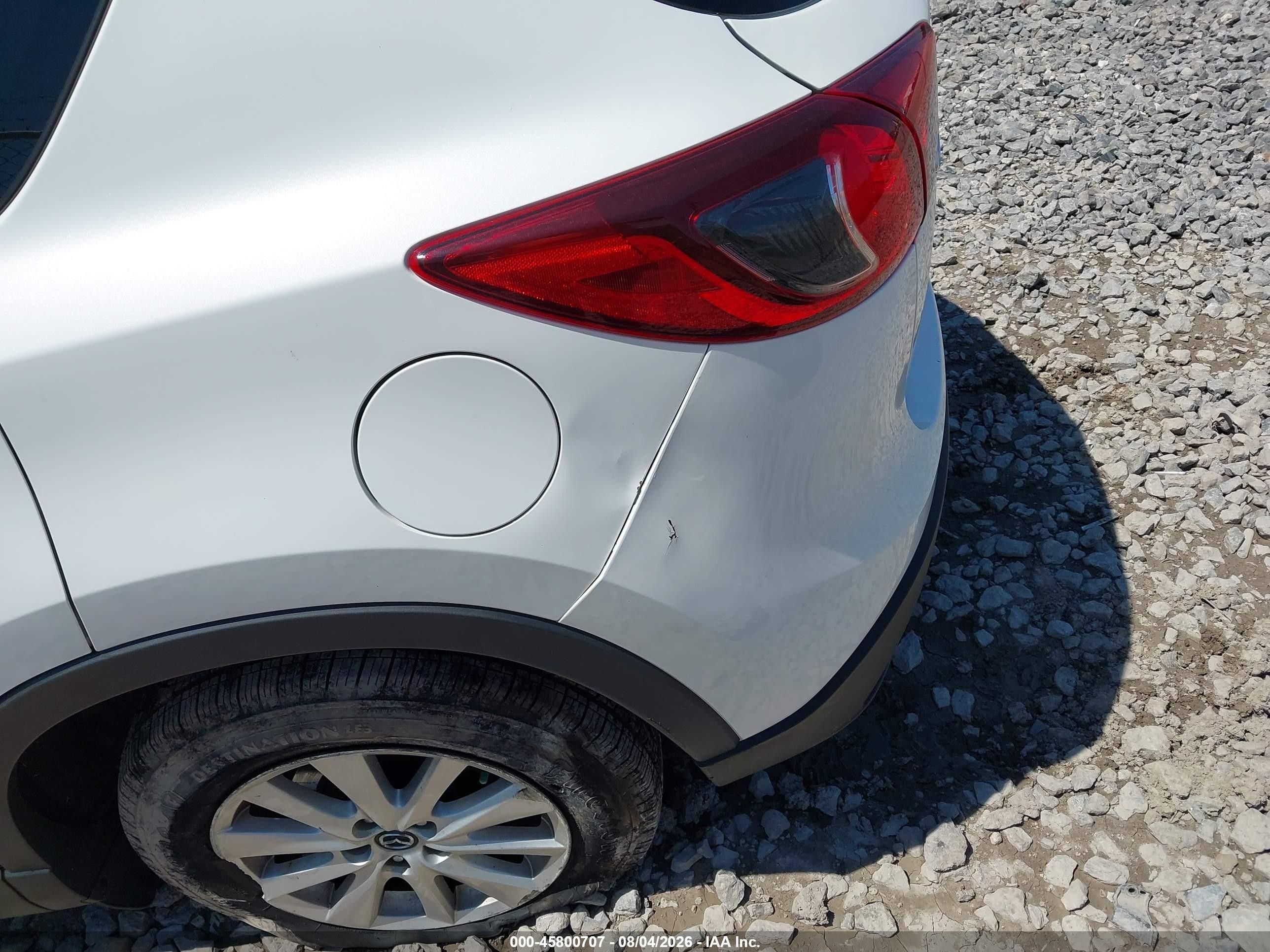 2013 Mazda Cx-5 Touring White vin: JM3KE4CE3D0119697