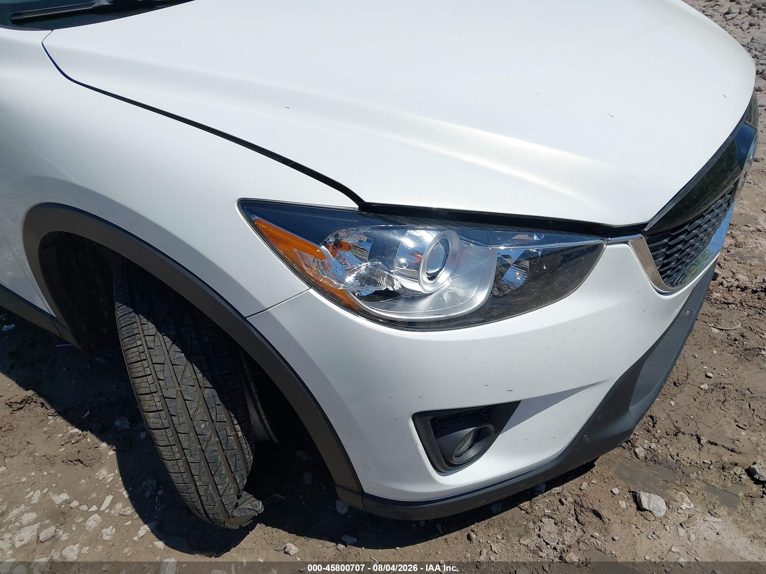 2013 Mazda Cx-5 Touring White vin: JM3KE4CE3D0119697