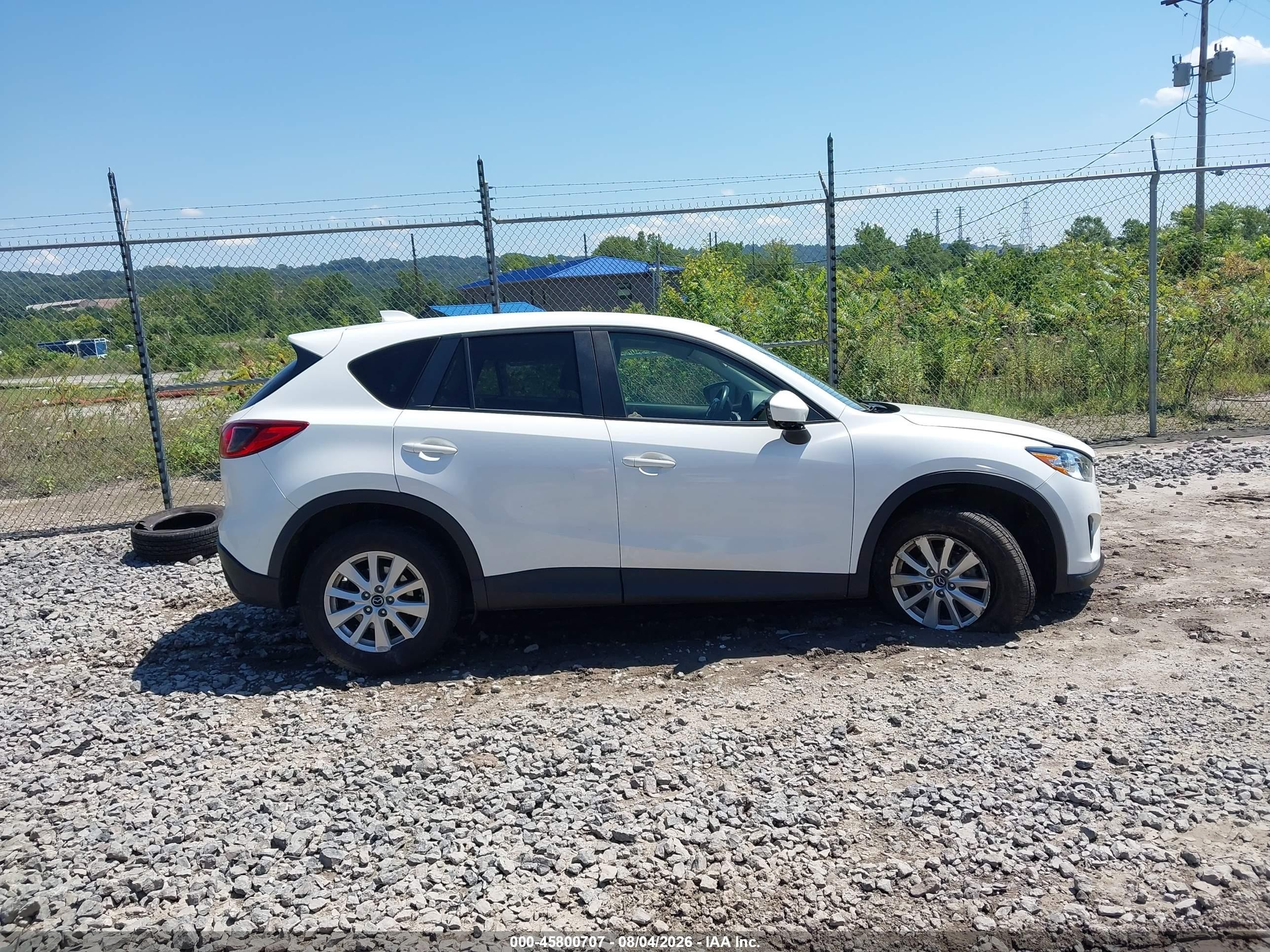 2013 Mazda Cx-5 Touring White vin: JM3KE4CE3D0119697
