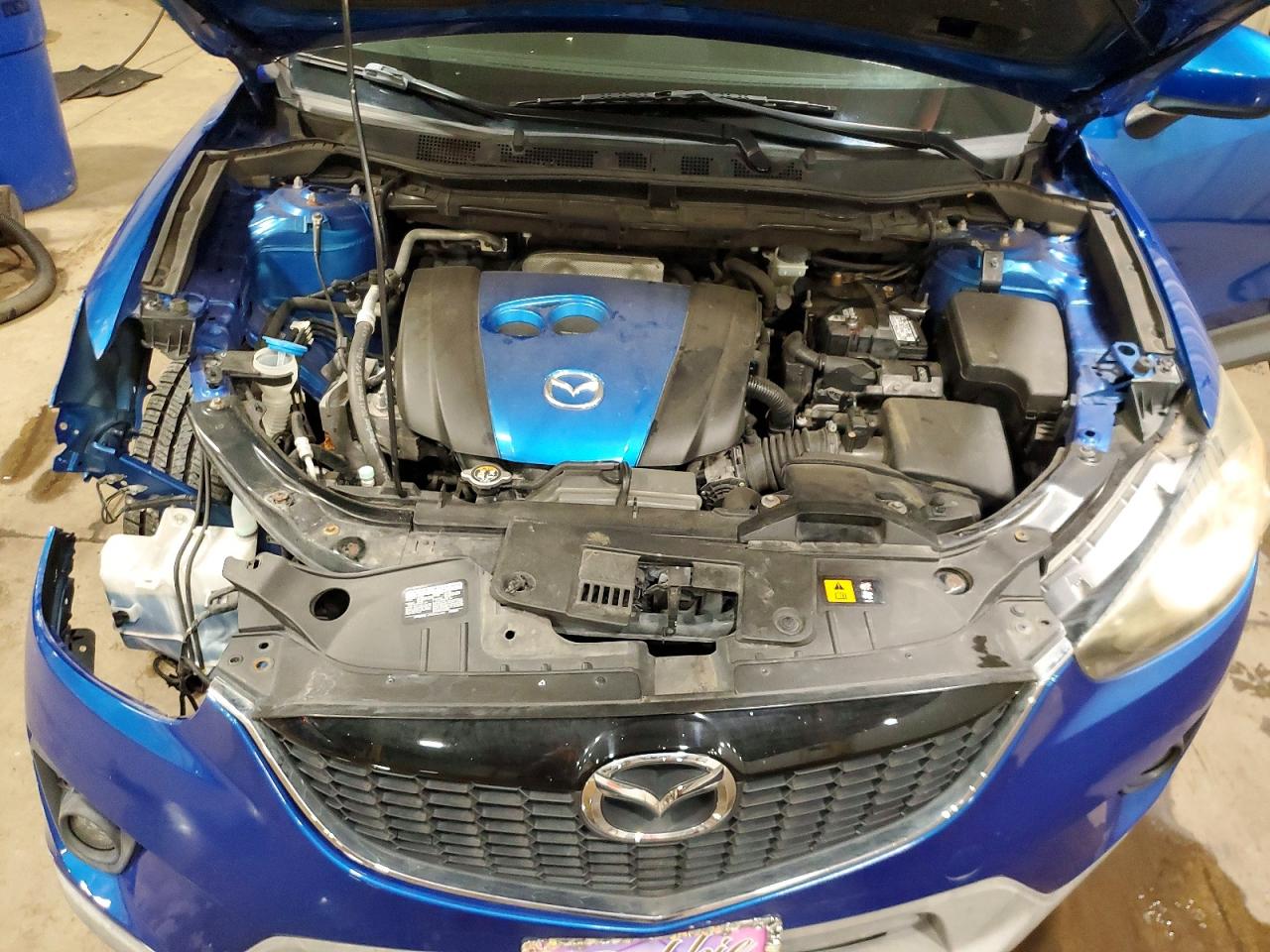 2013 Mazda Cx-5 Touring Blue vin: JM3KE4CE3D0123670