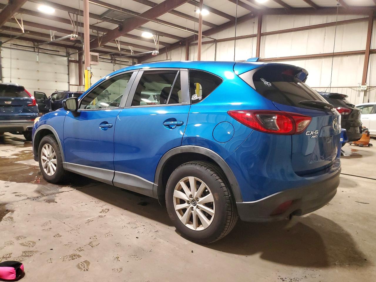 2013 Mazda Cx-5 Touring Blue vin: JM3KE4CE3D0123670