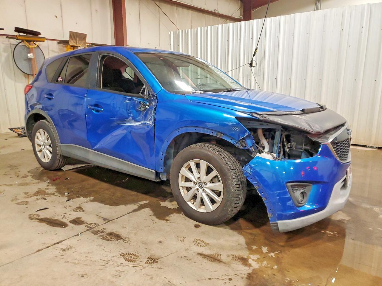 2013 Mazda Cx-5 Touring Blue vin: JM3KE4CE3D0123670