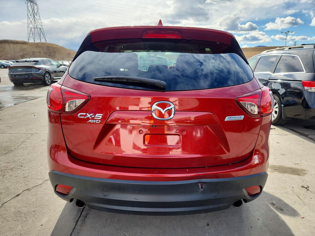 2013 Mazda Cx-5 Touring Red vin: JM3KE4CE3D0134989