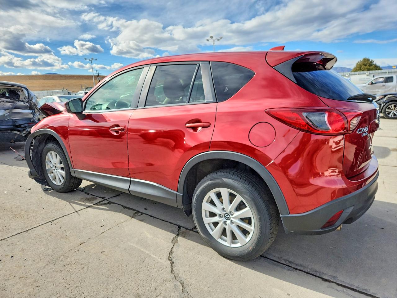 2013 Mazda Cx-5 Touring Red vin: JM3KE4CE3D0134989