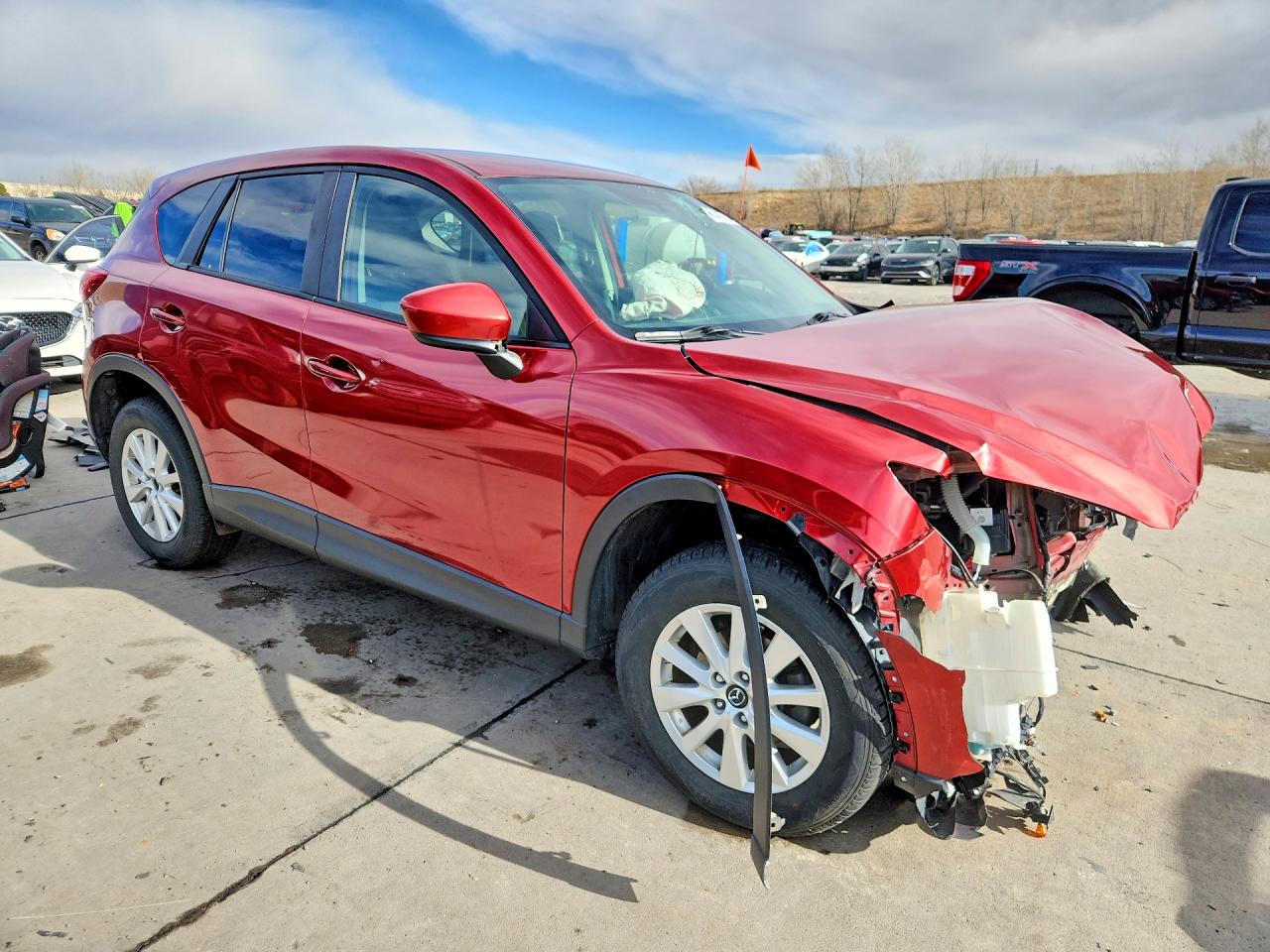 2013 Mazda Cx-5 Touring Red vin: JM3KE4CE3D0134989