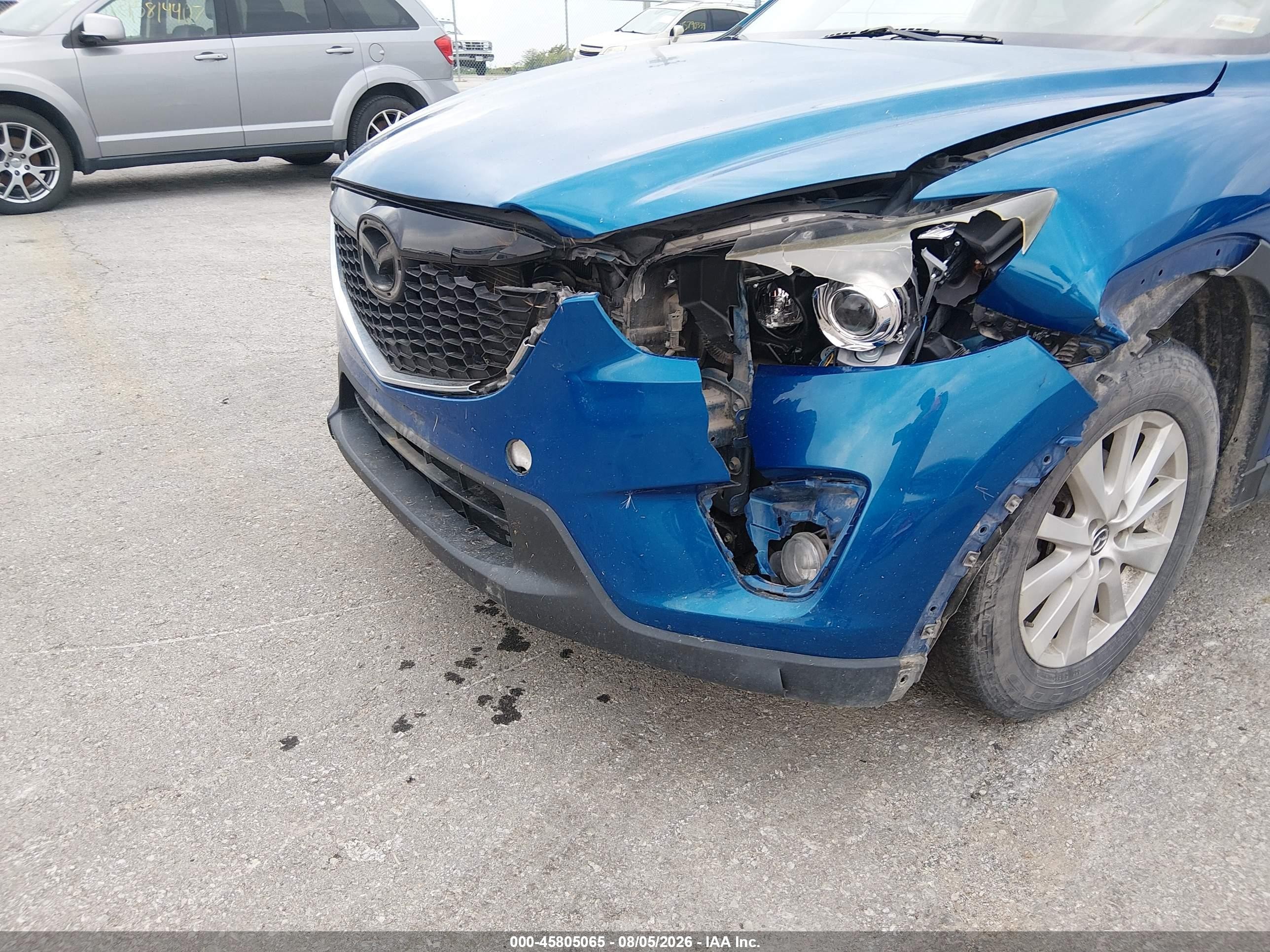 2013 Mazda Cx-5 Touring Blue vin: JM3KE4CE3D0138685