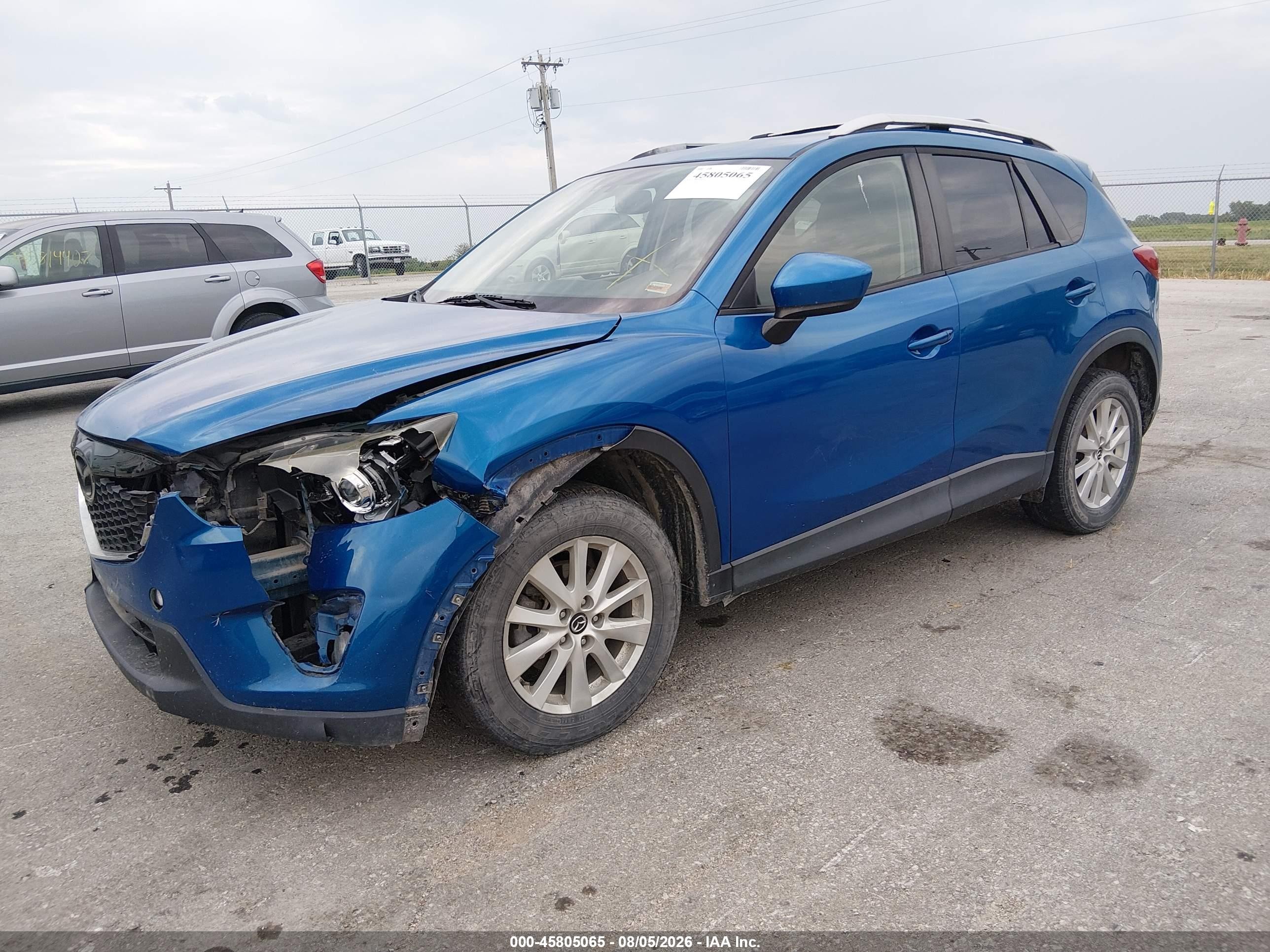 2013 Mazda Cx-5 Touring Blue vin: JM3KE4CE3D0138685