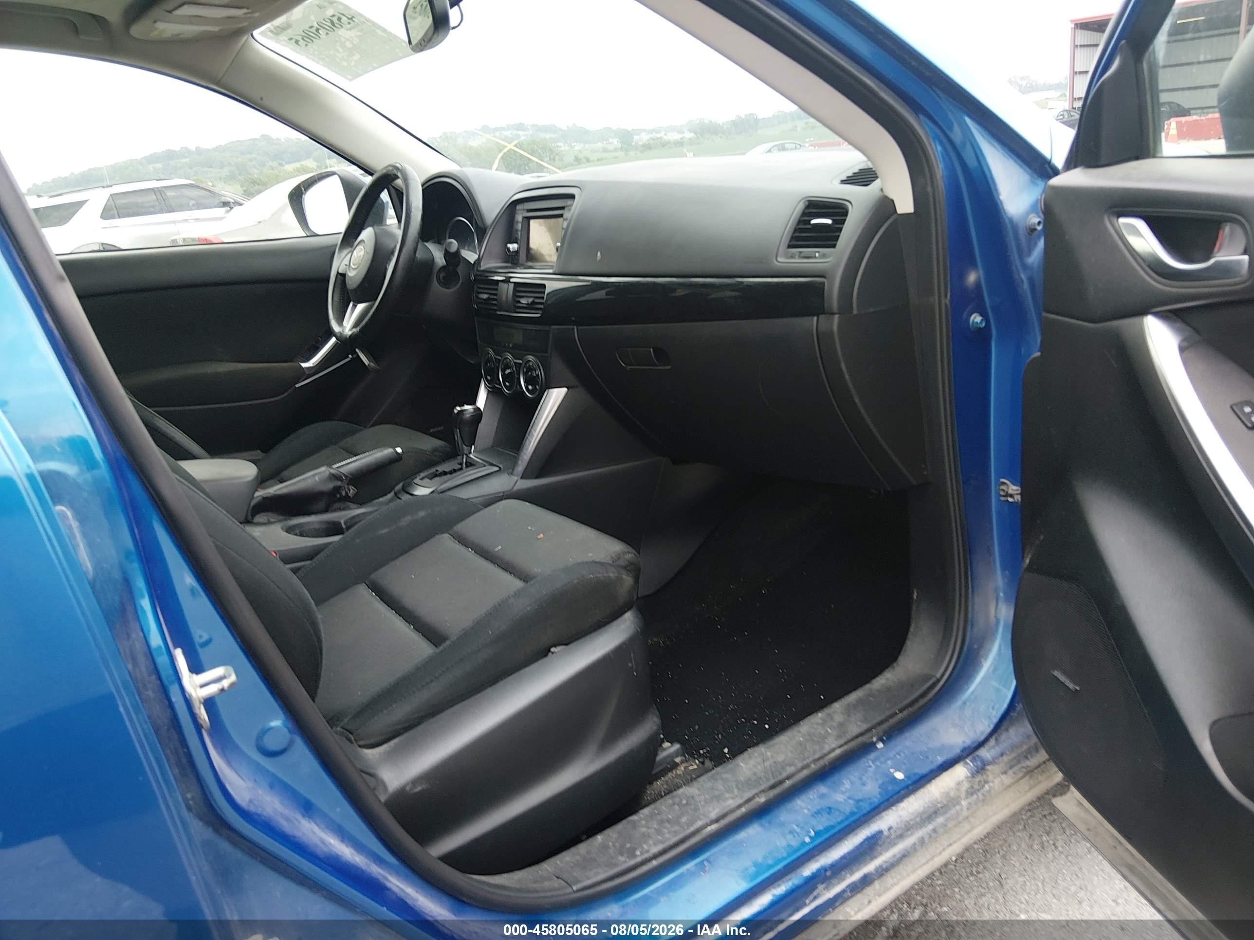 2013 Mazda Cx-5 Touring Blue vin: JM3KE4CE3D0138685