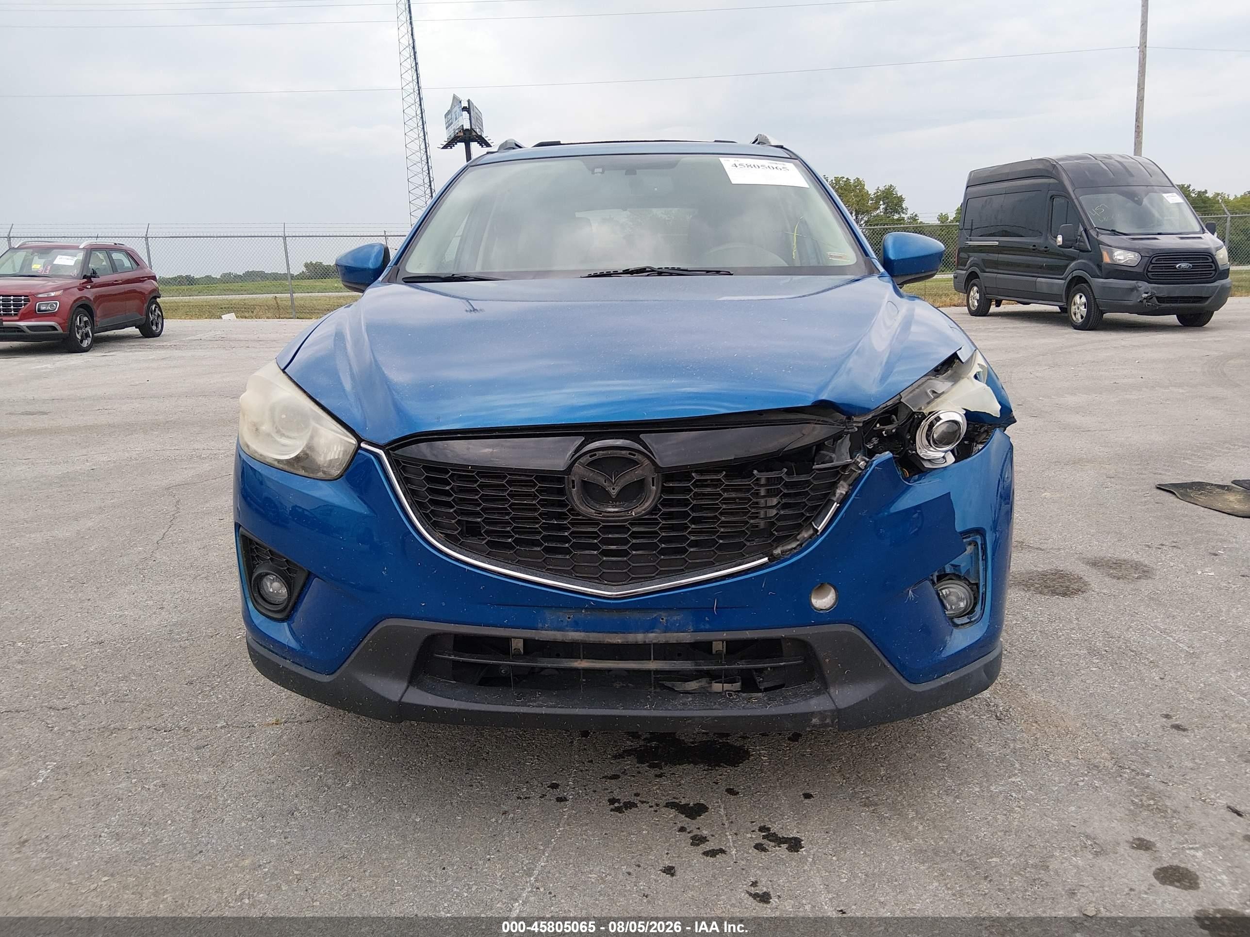 2013 Mazda Cx-5 Touring Blue vin: JM3KE4CE3D0138685