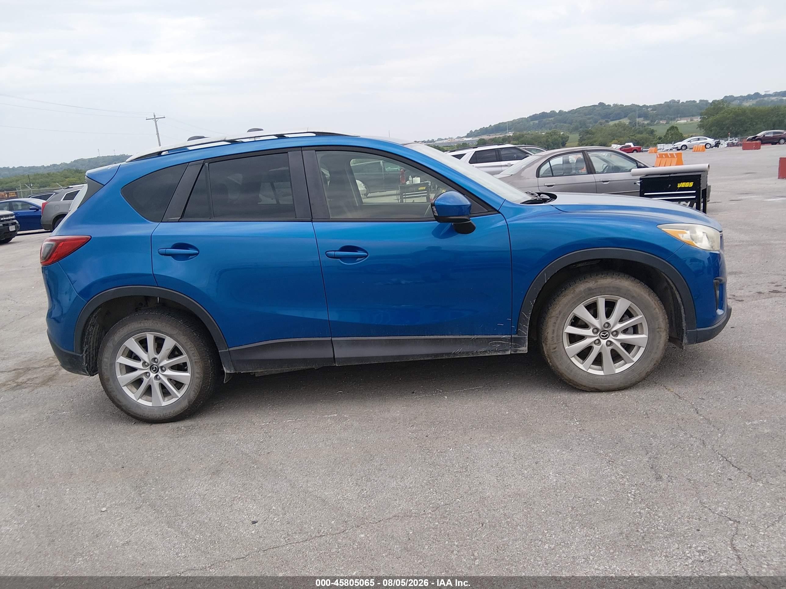 2013 Mazda Cx-5 Touring Blue vin: JM3KE4CE3D0138685