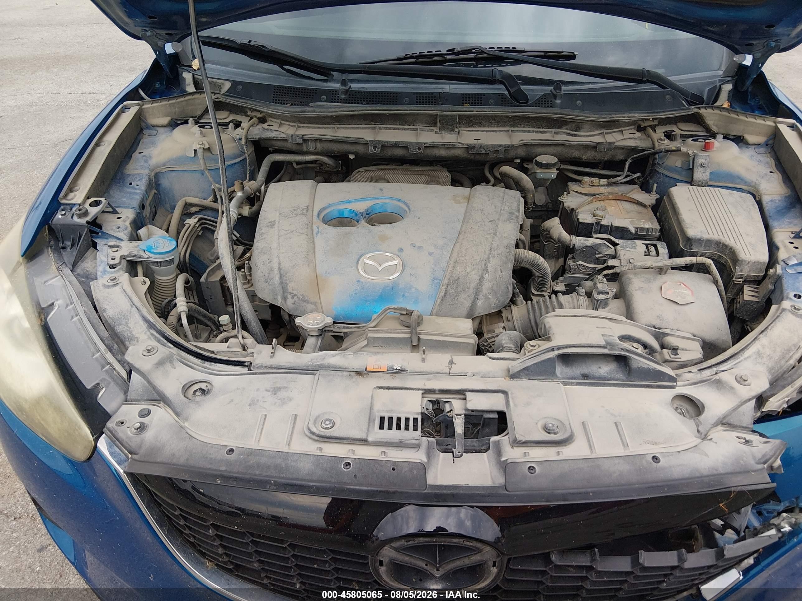 2013 Mazda Cx-5 Touring Blue vin: JM3KE4CE3D0138685