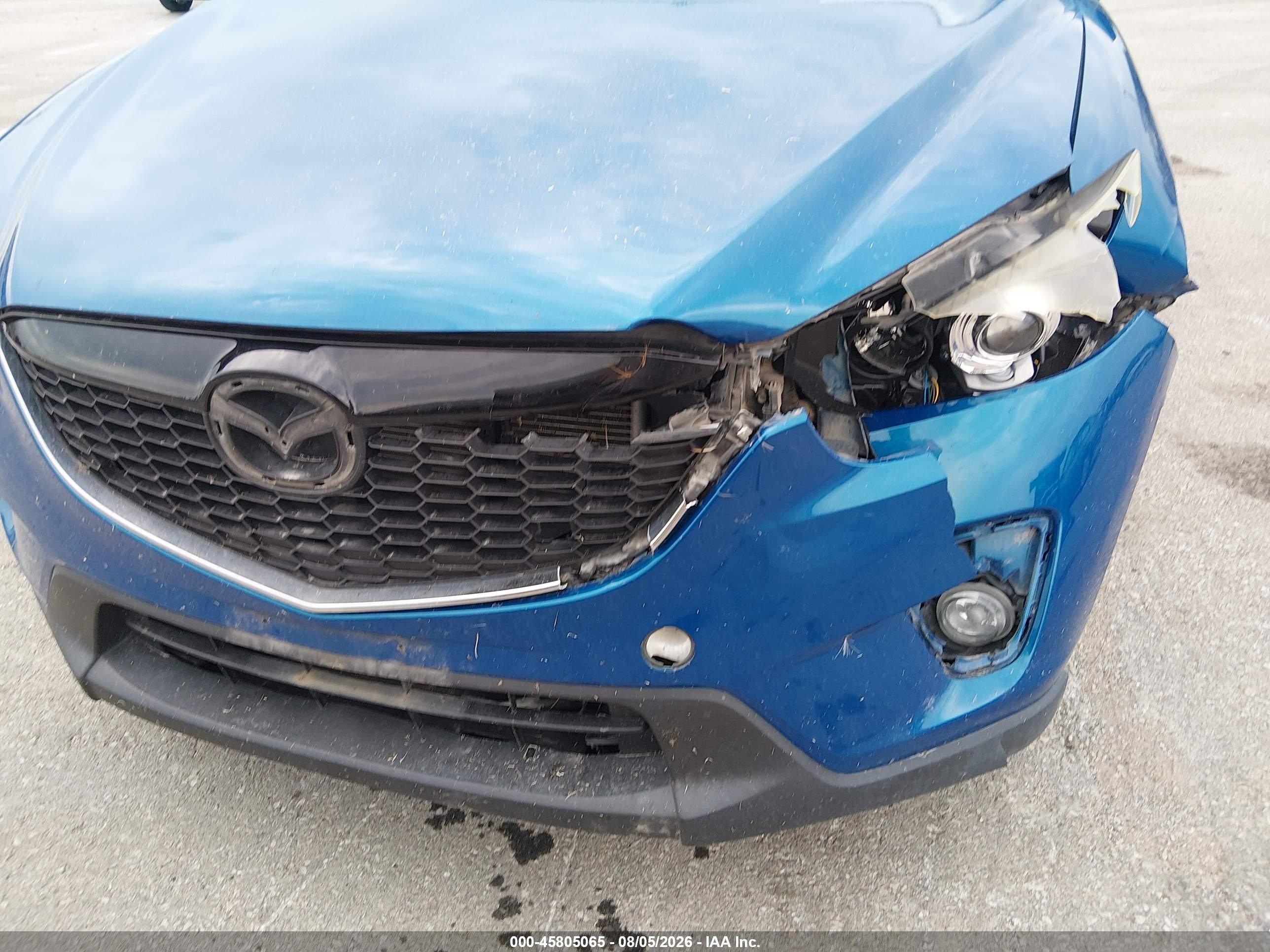 2013 Mazda Cx-5 Touring Blue vin: JM3KE4CE3D0138685