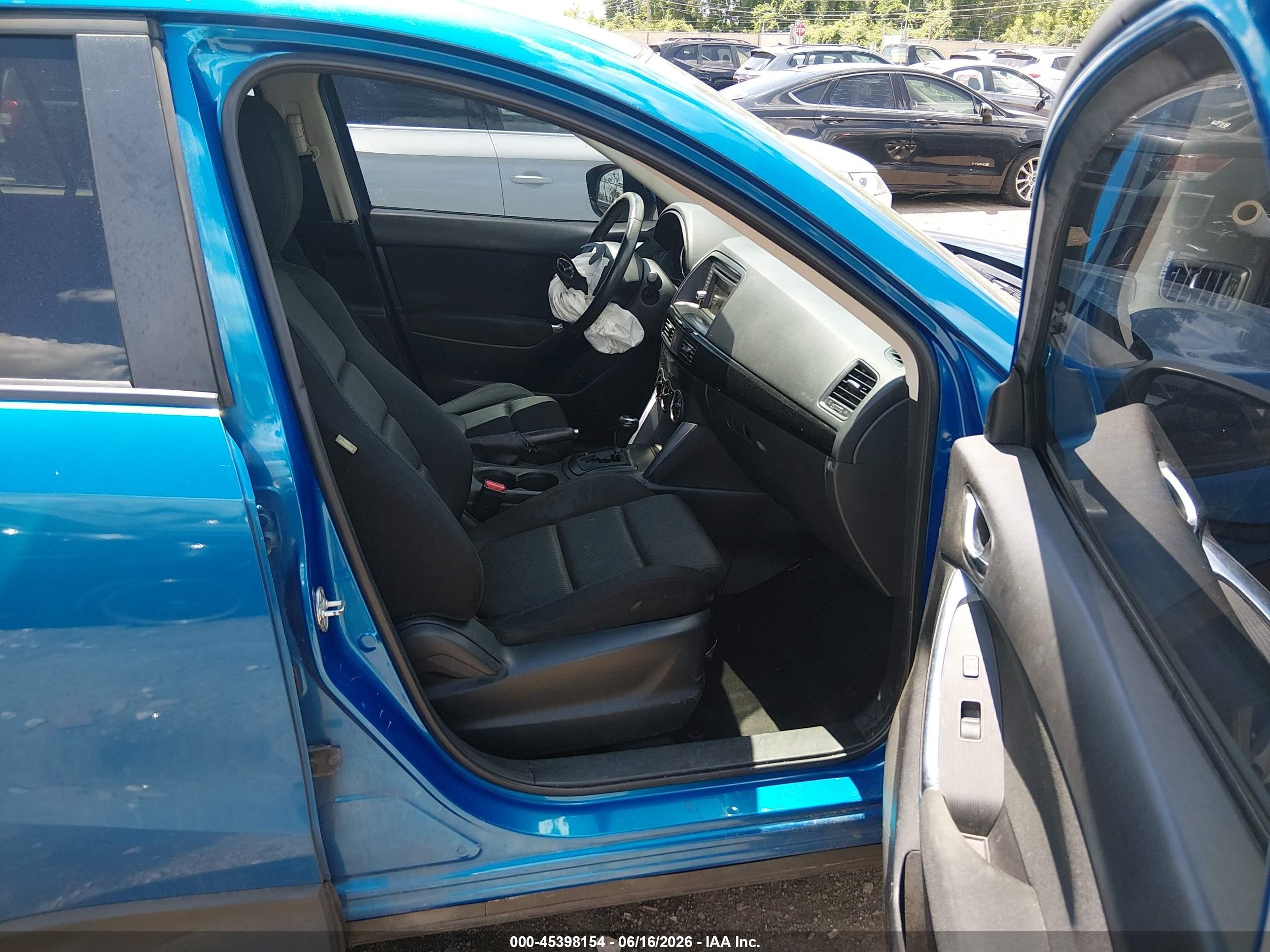 2013 Mazda Cx-5 Touring Blue vin: JM3KE4CE4D0143748
