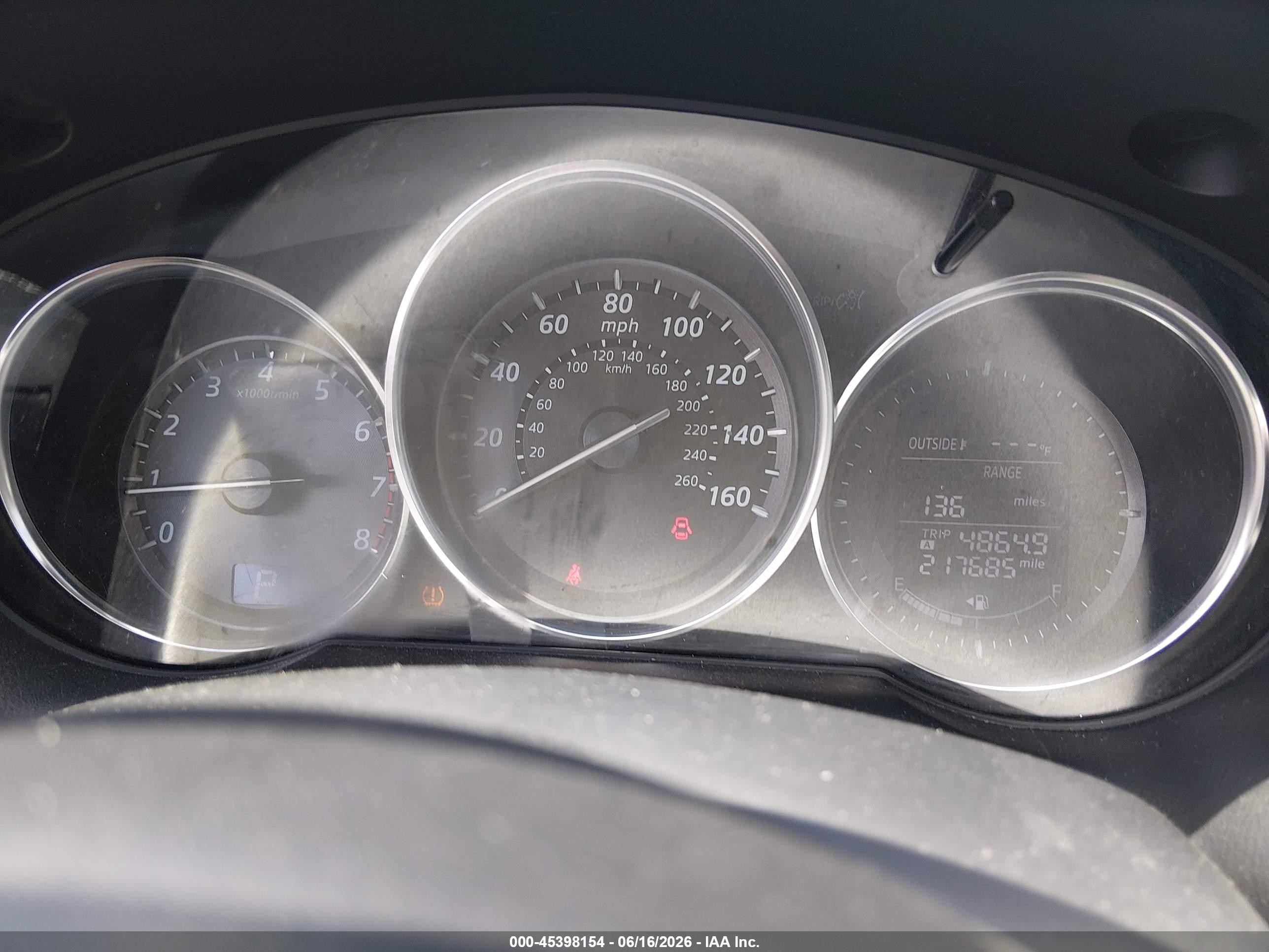 2013 Mazda Cx-5 Touring Blue vin: JM3KE4CE4D0143748