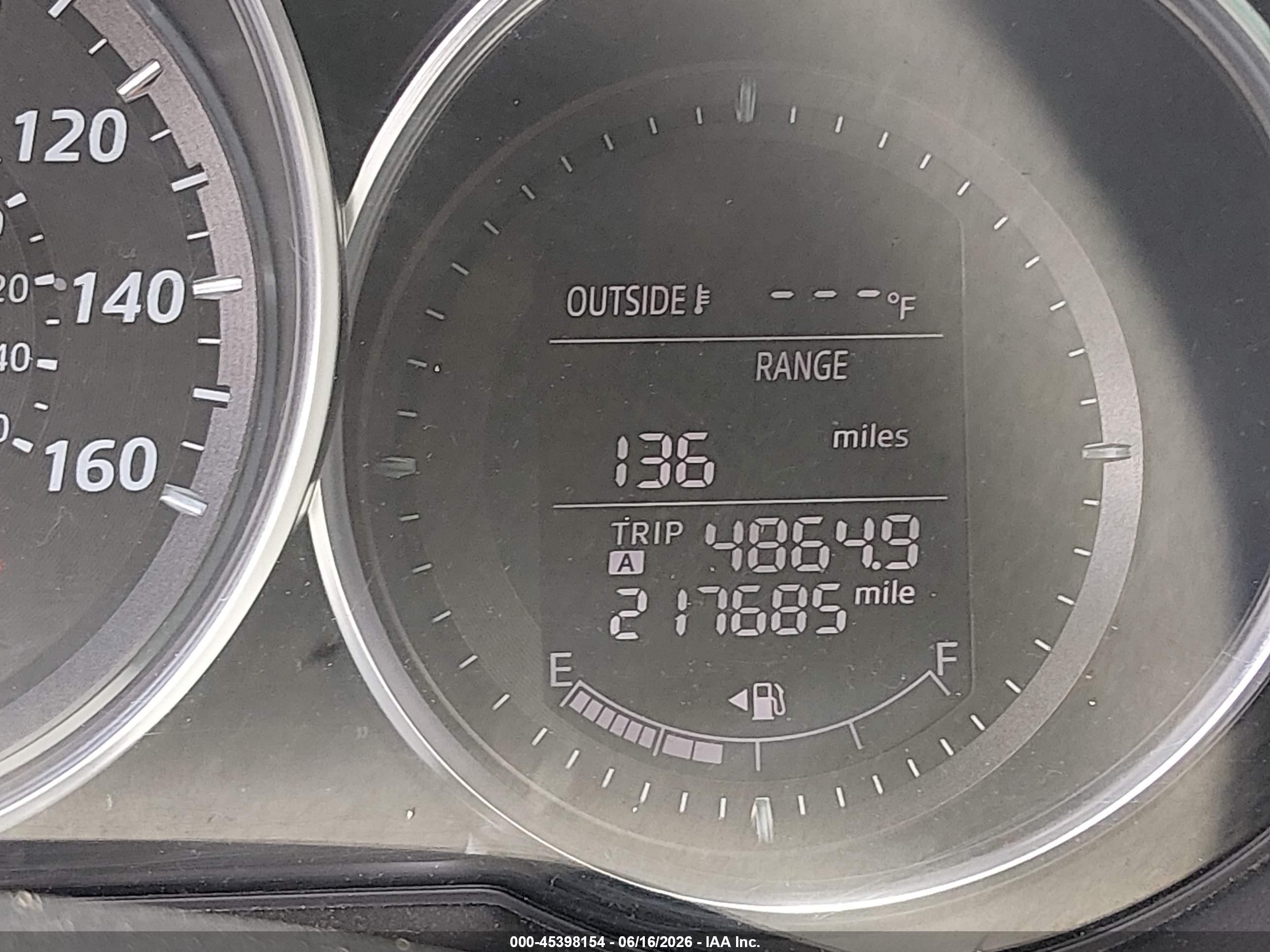2013 Mazda Cx-5 Touring Blue vin: JM3KE4CE4D0143748