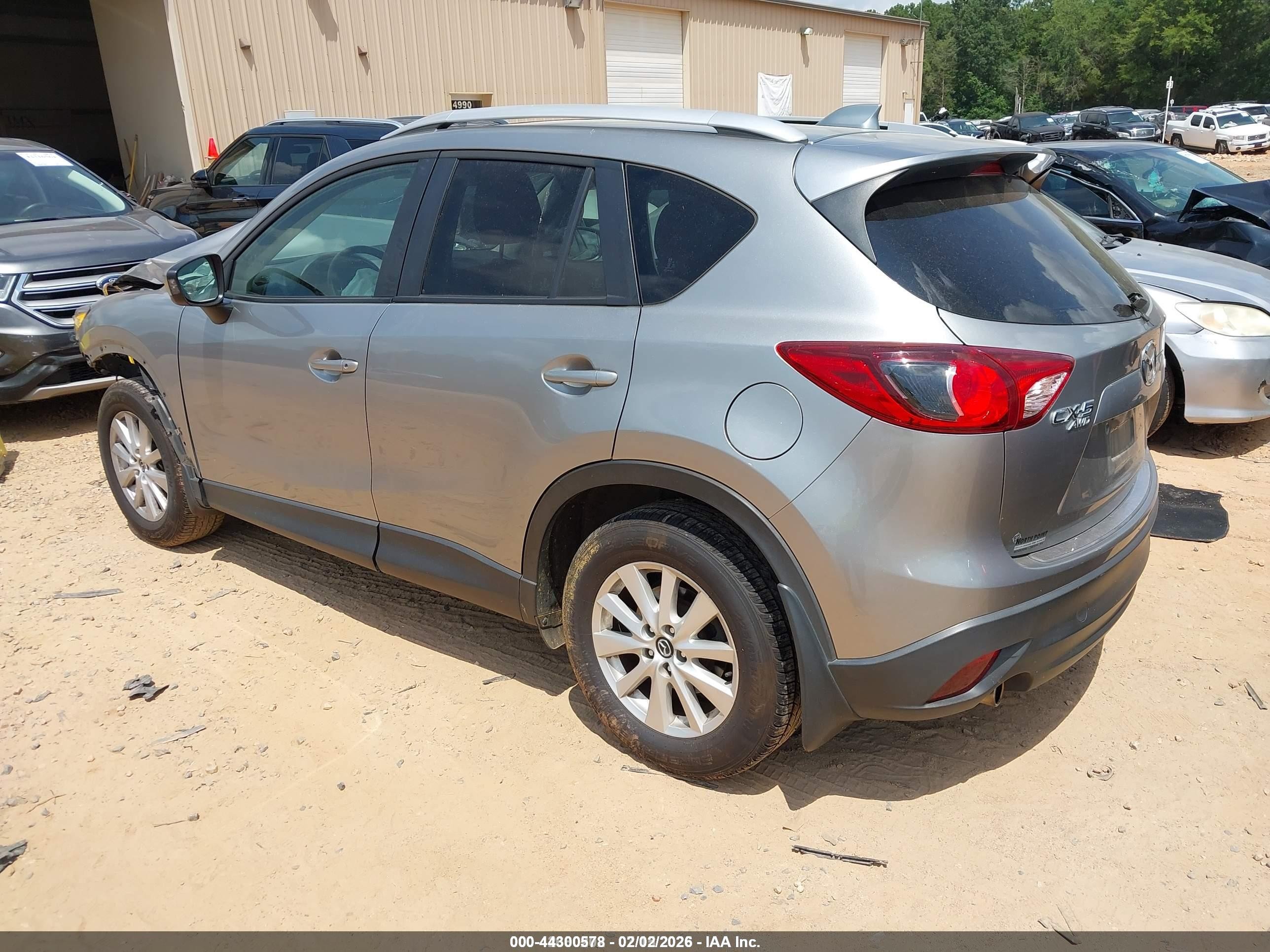 2013 Mazda Cx-5 Touring Silver vin: JM3KE4CE4D0152384